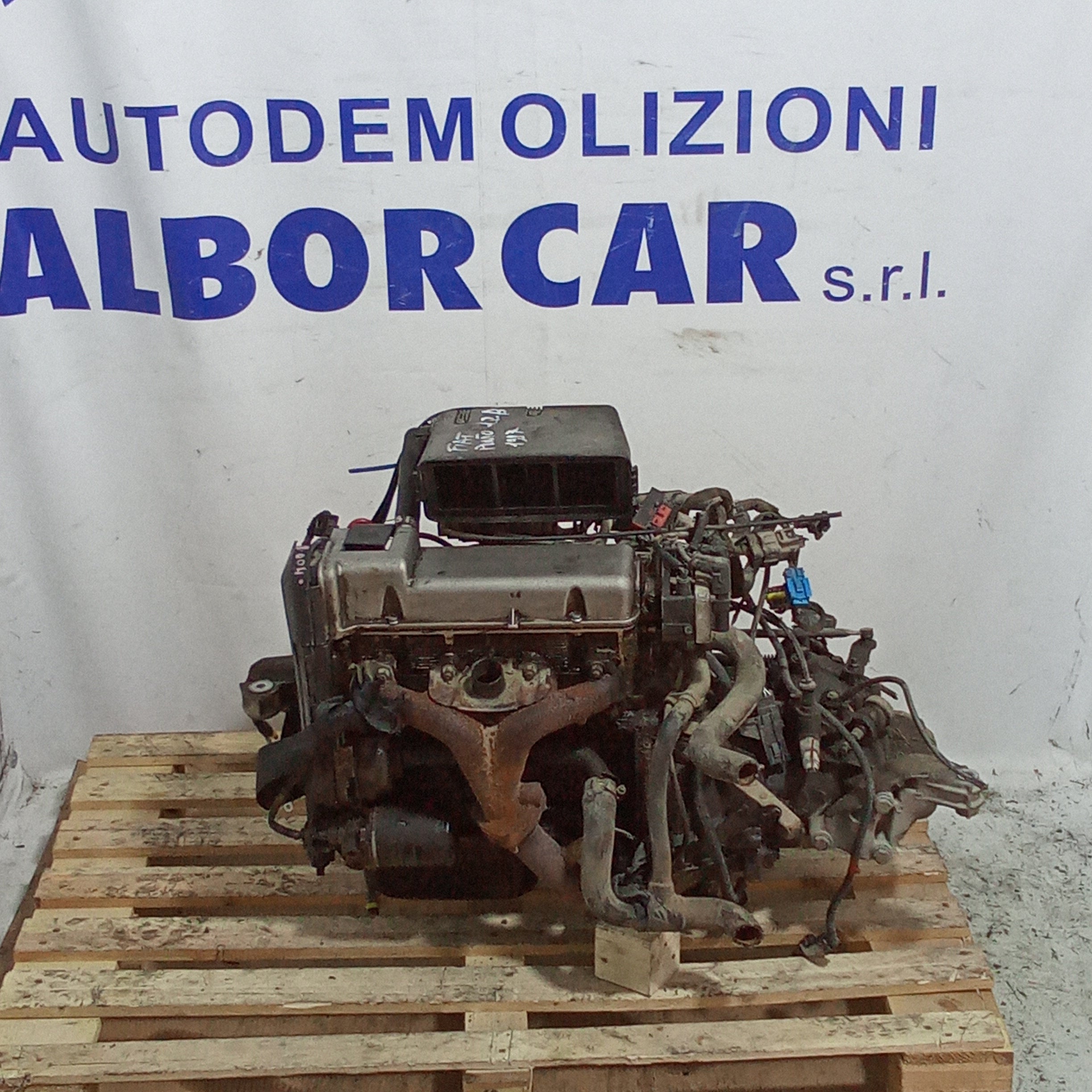 Fiat Punto 1.1 petrol engine, year 1997, 140,000 km, engine code 176B2000