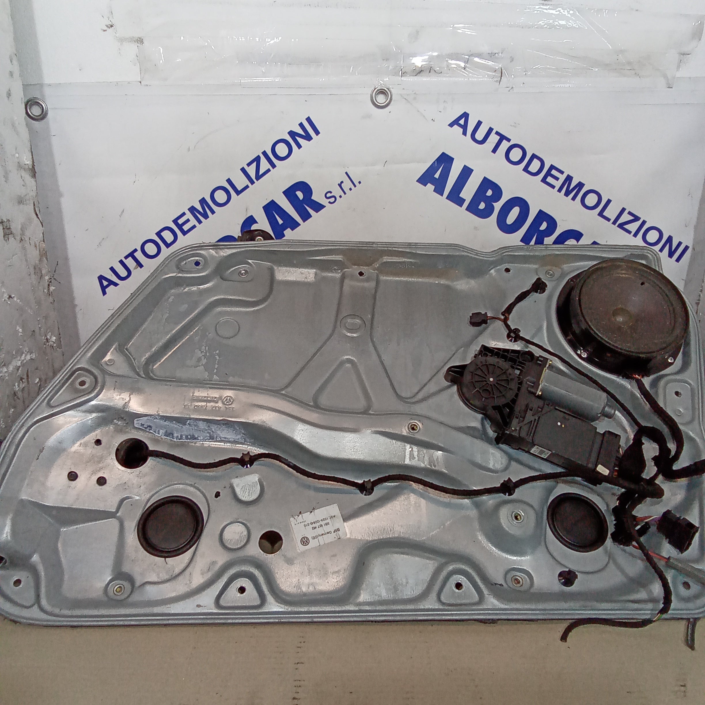 front right window regulator Volkswagen Polo 1.4 TDI year 2002