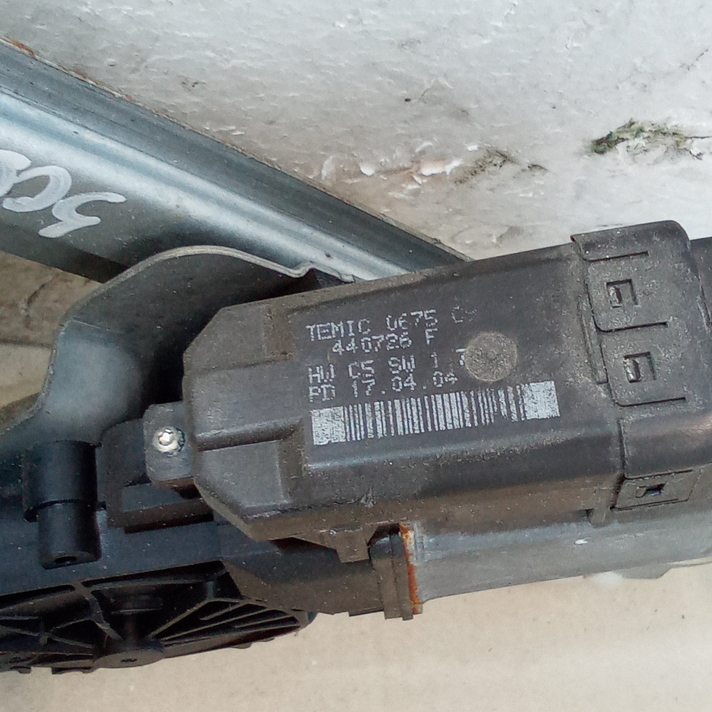 right rear power window regulator Renault Scenic year 2004
