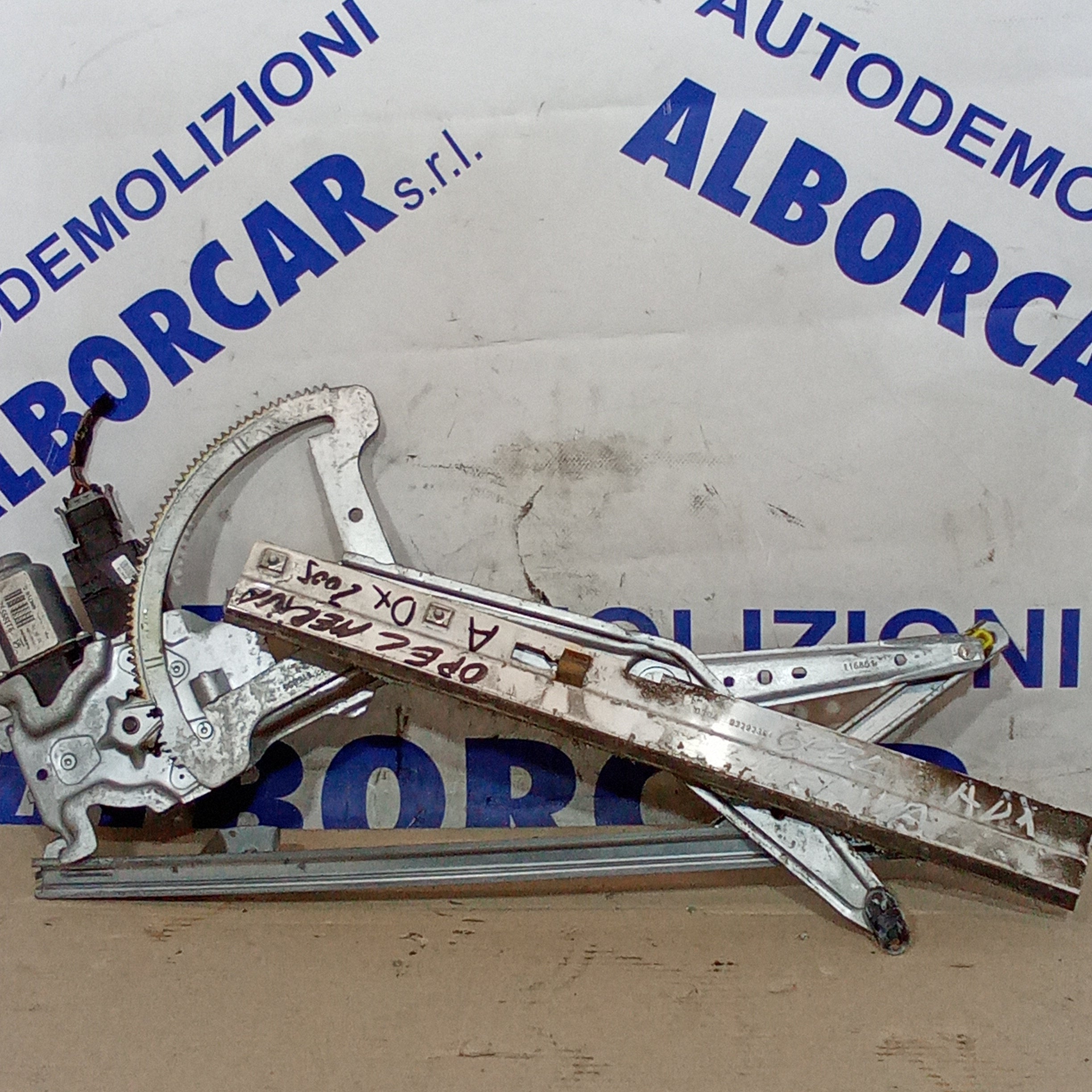 Front right power window motor Opel Meriva year 2005