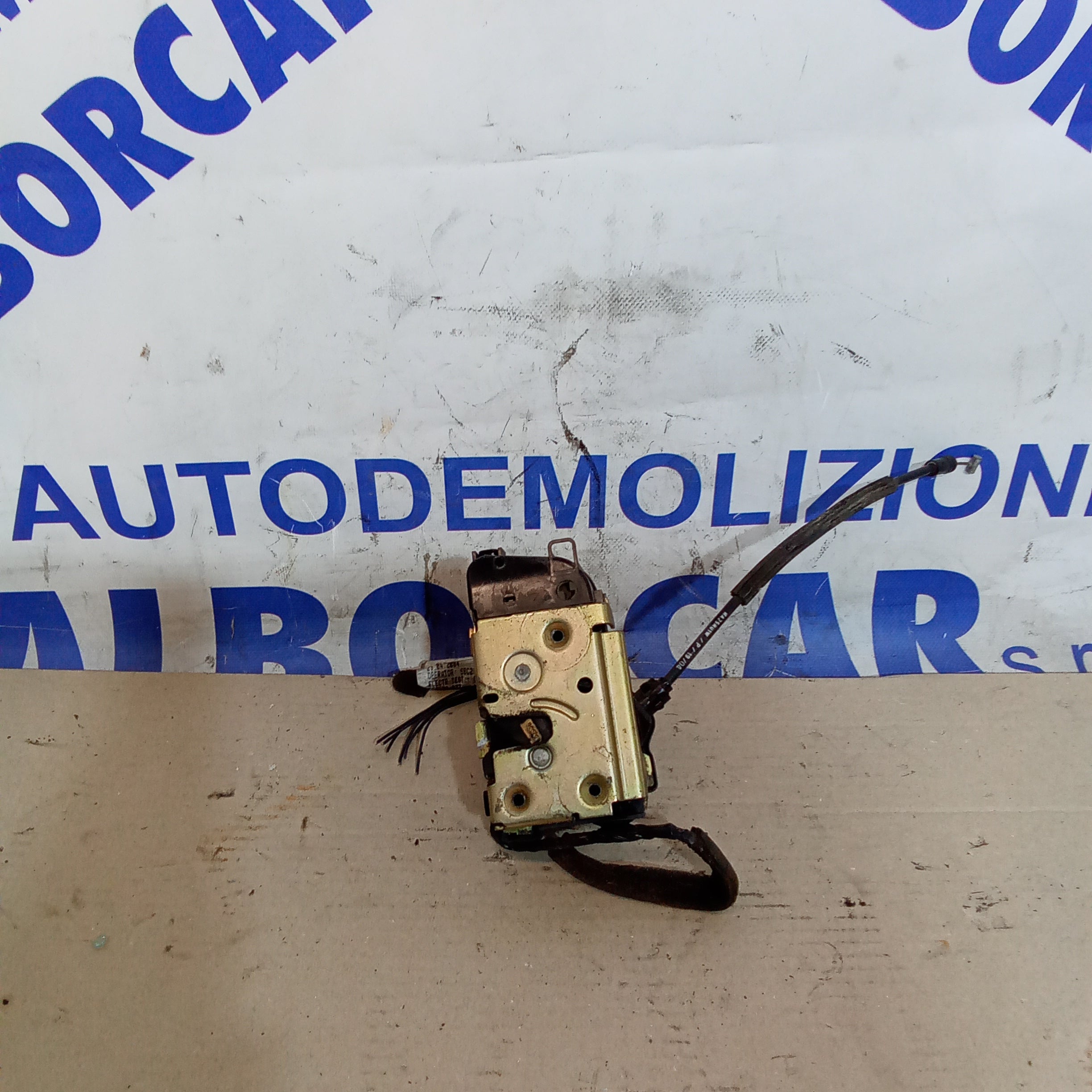 Renault Scenic 2003 right rear door lock