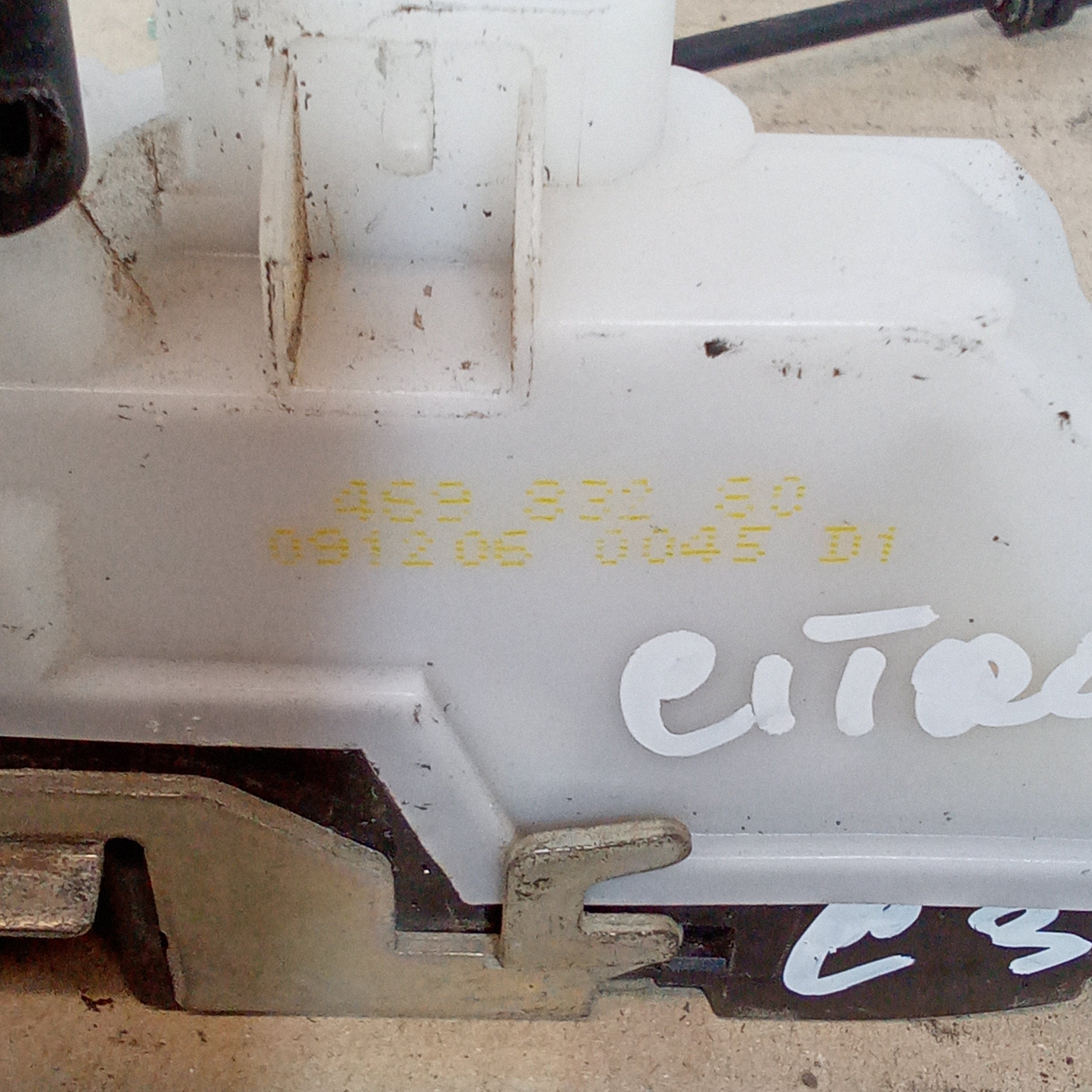 Complete front right lock Citroen C3 year 2006