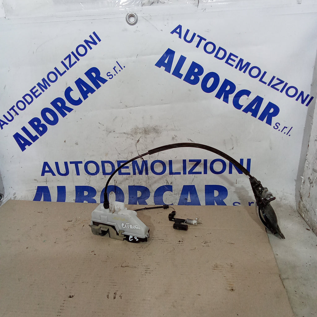 Complete front right lock Citroen C3 year 2006