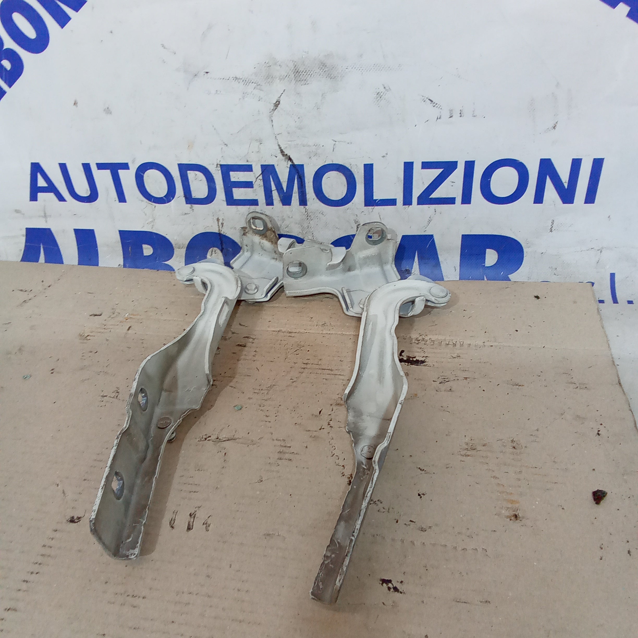 cerniere cofano motore anteriore fiorino anno 2008/2015