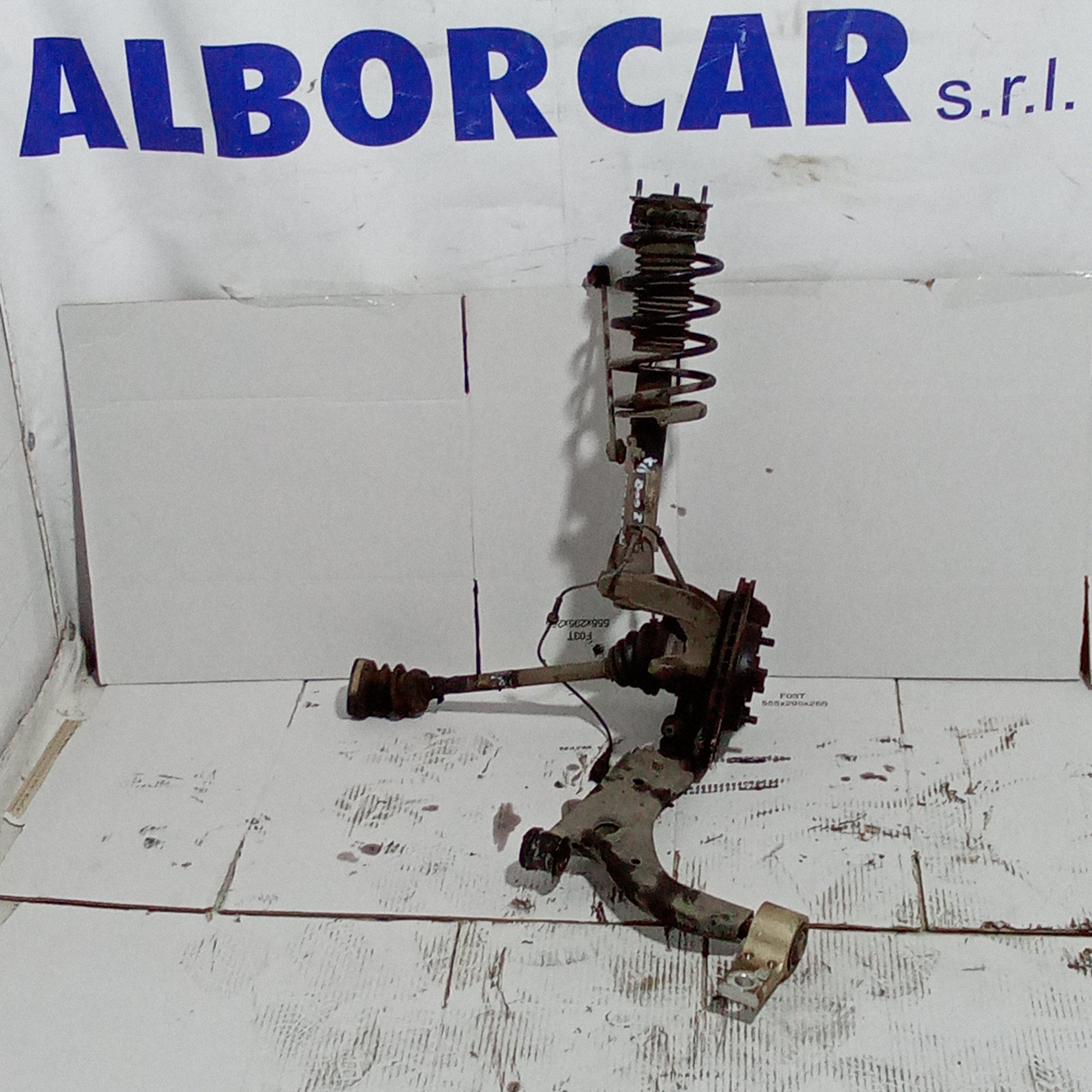Fusello completo anteriore destro ford fiesta 1.4 tdci anno 2009