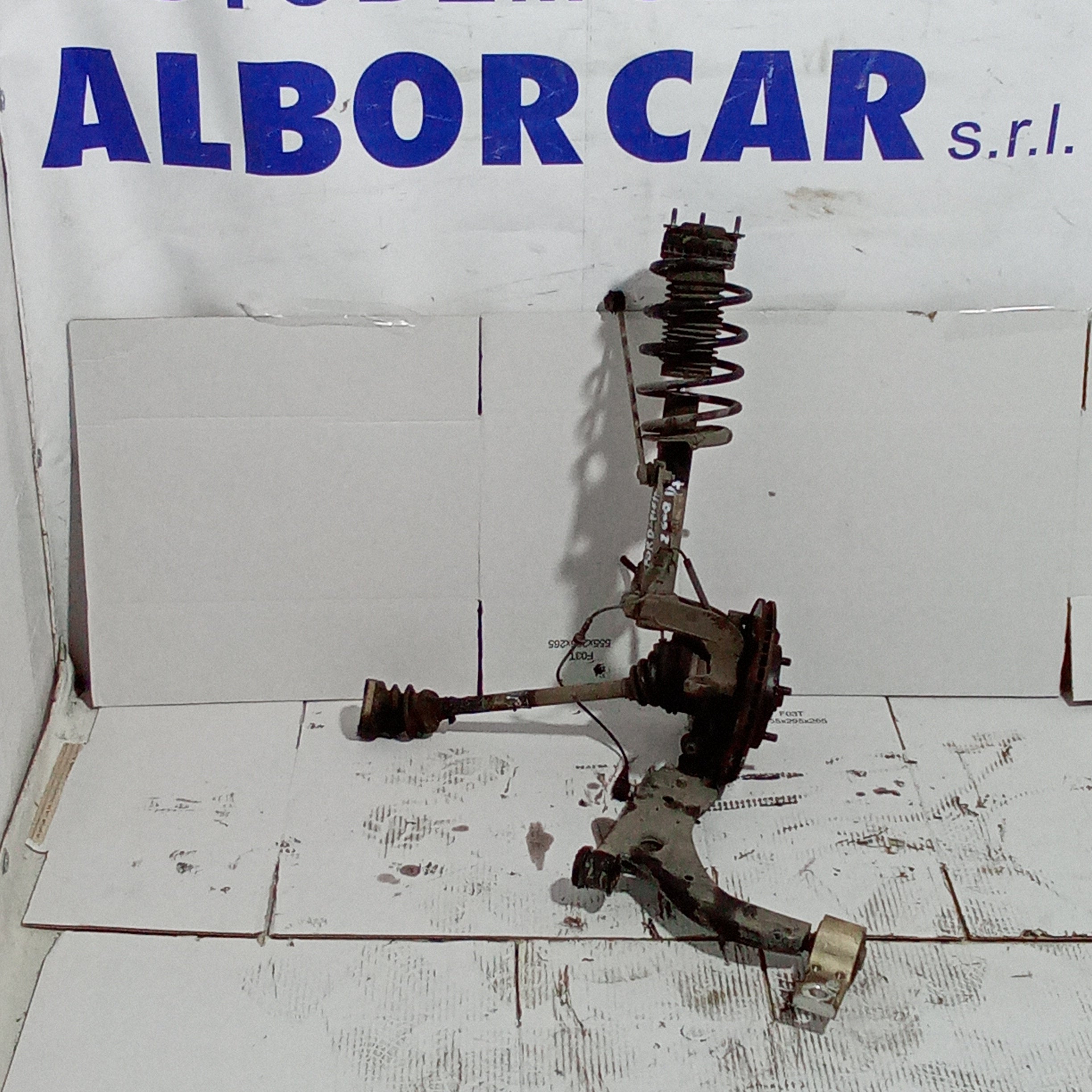 Fusello completo anteriore destro ford fiesta 1.4 tdci anno 2009