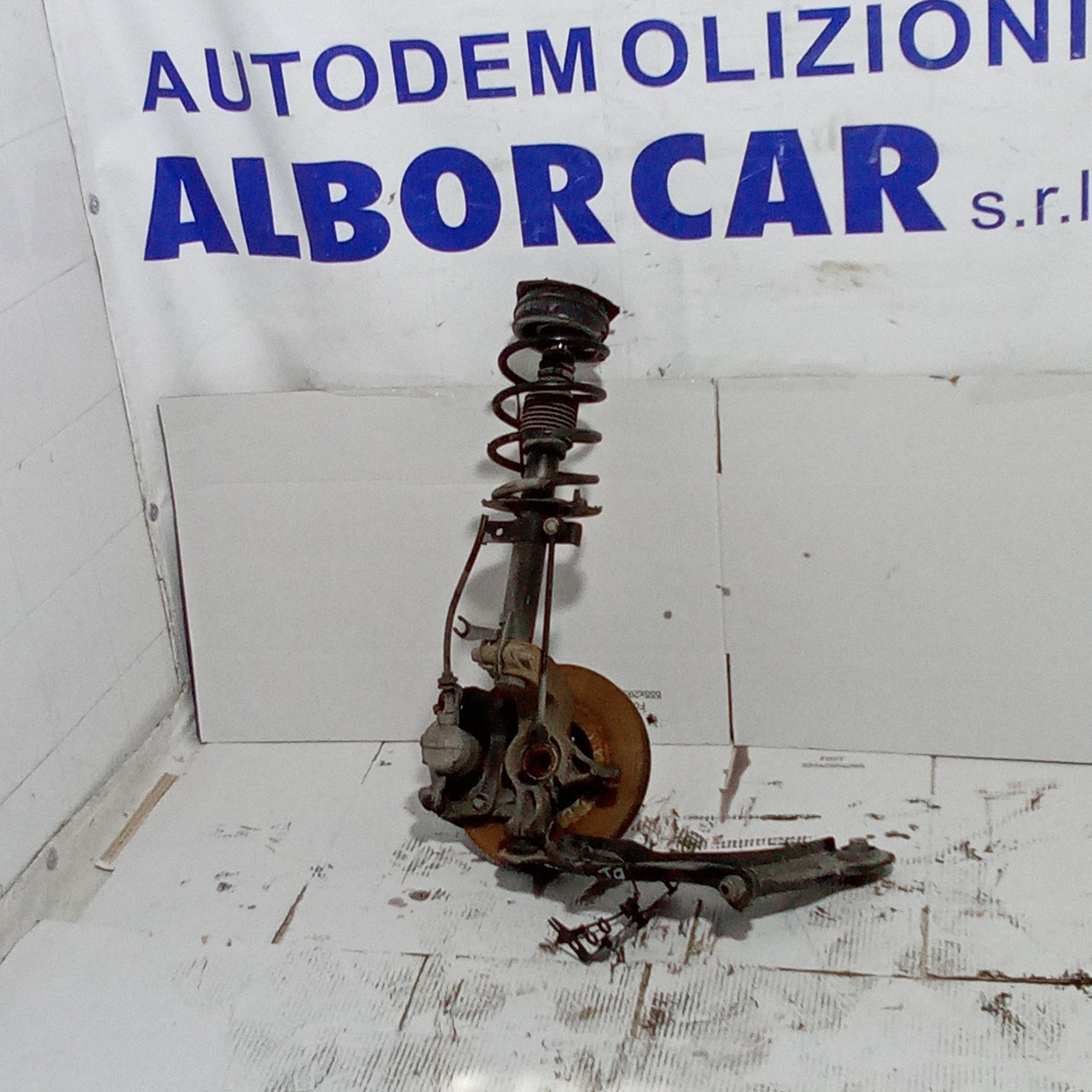 Fusello completo anteriore destro renault scenic 1.9cdti anno 2002