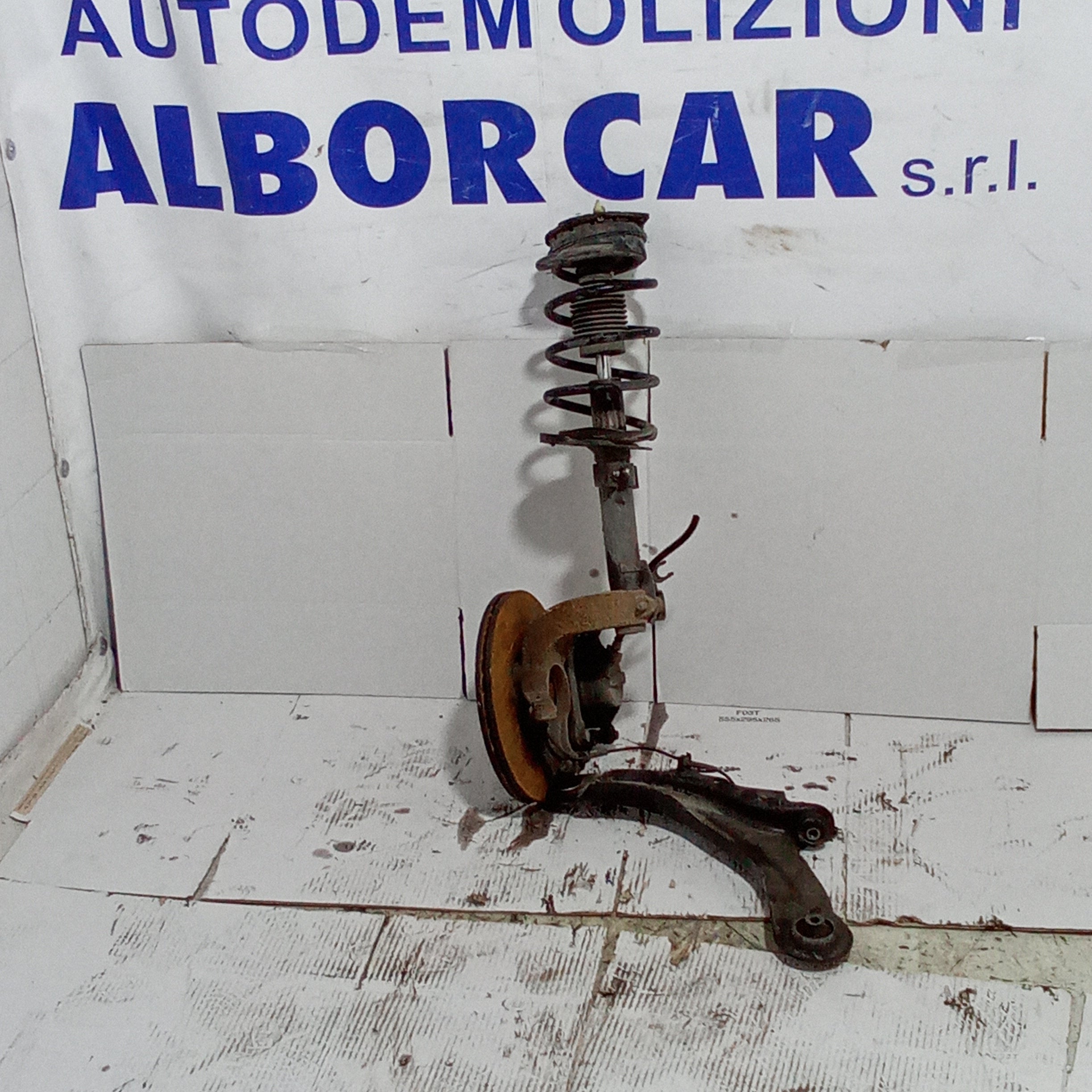 Fusello completo anteriore sinistro renault scenic 1.9 cdi anno 2002