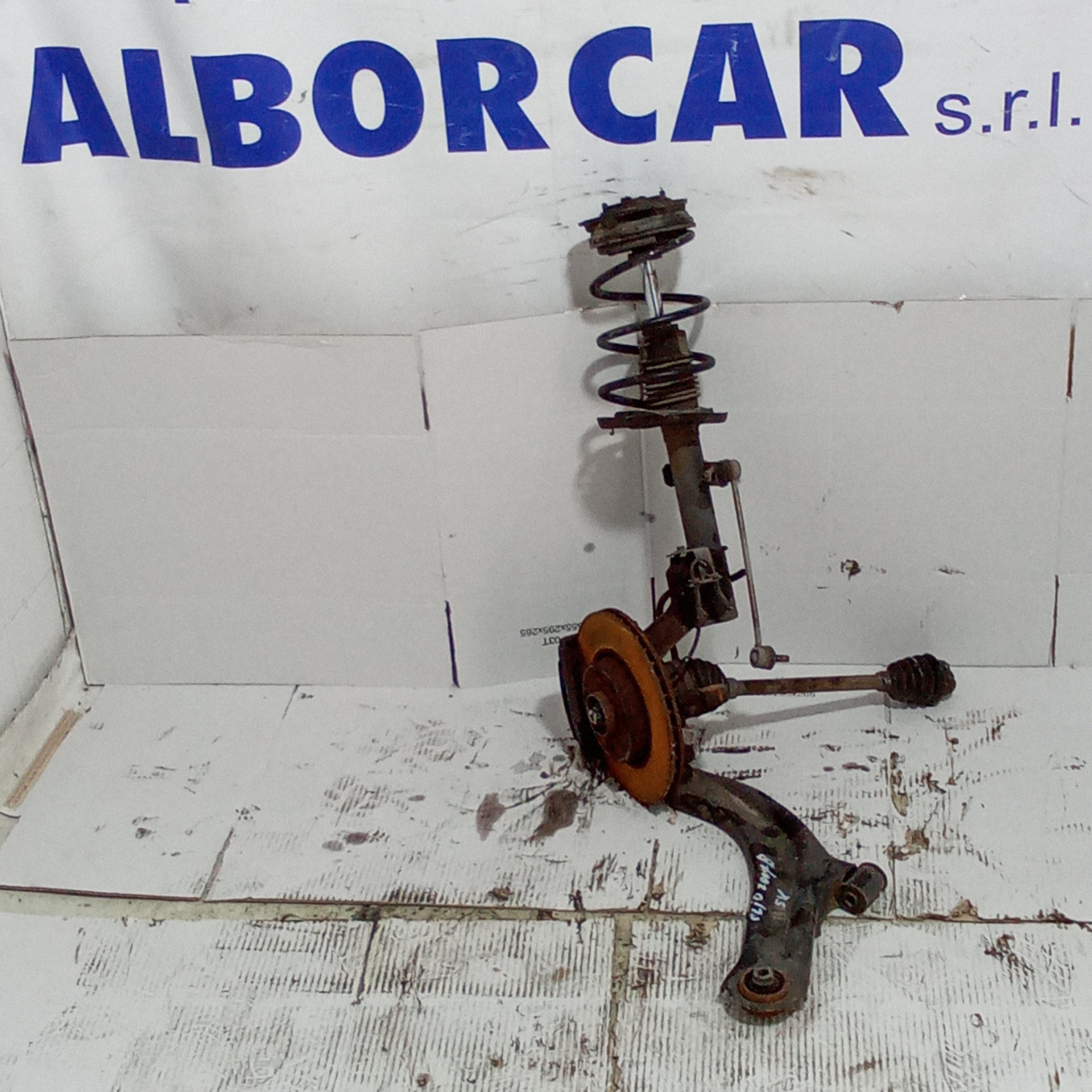 Fusello completo anteriore sinistro renault clio 1.2 benzina anno 2007