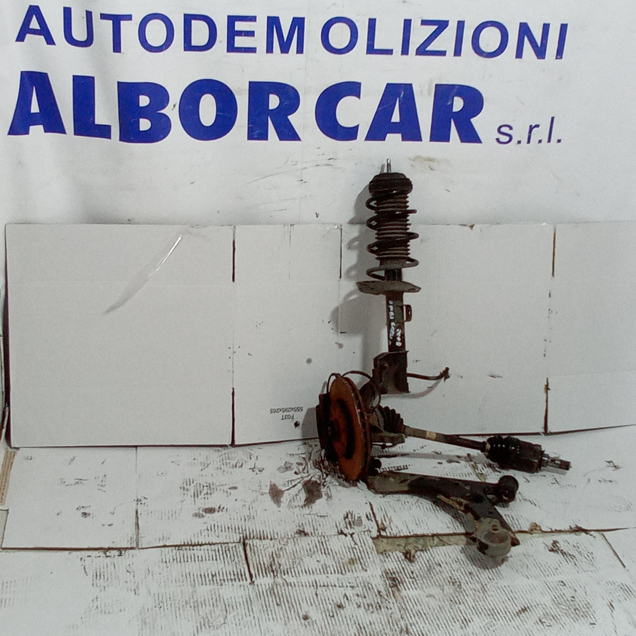 Fusello completo anteriore sinistro opel corsa 1.7cdti anno 2008