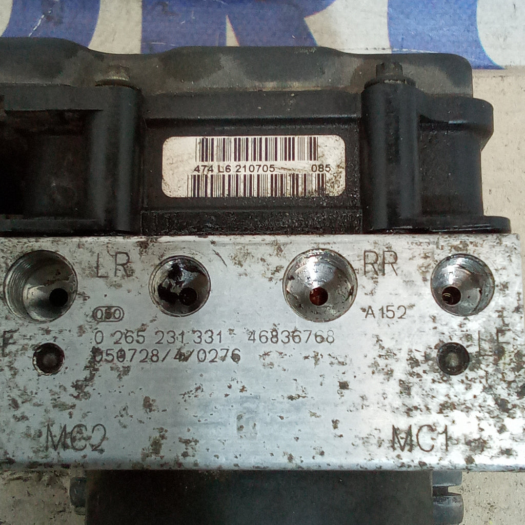 centralina pompa abs fiat punto 1.3 jtd anno 2003 codice 026523133146836768