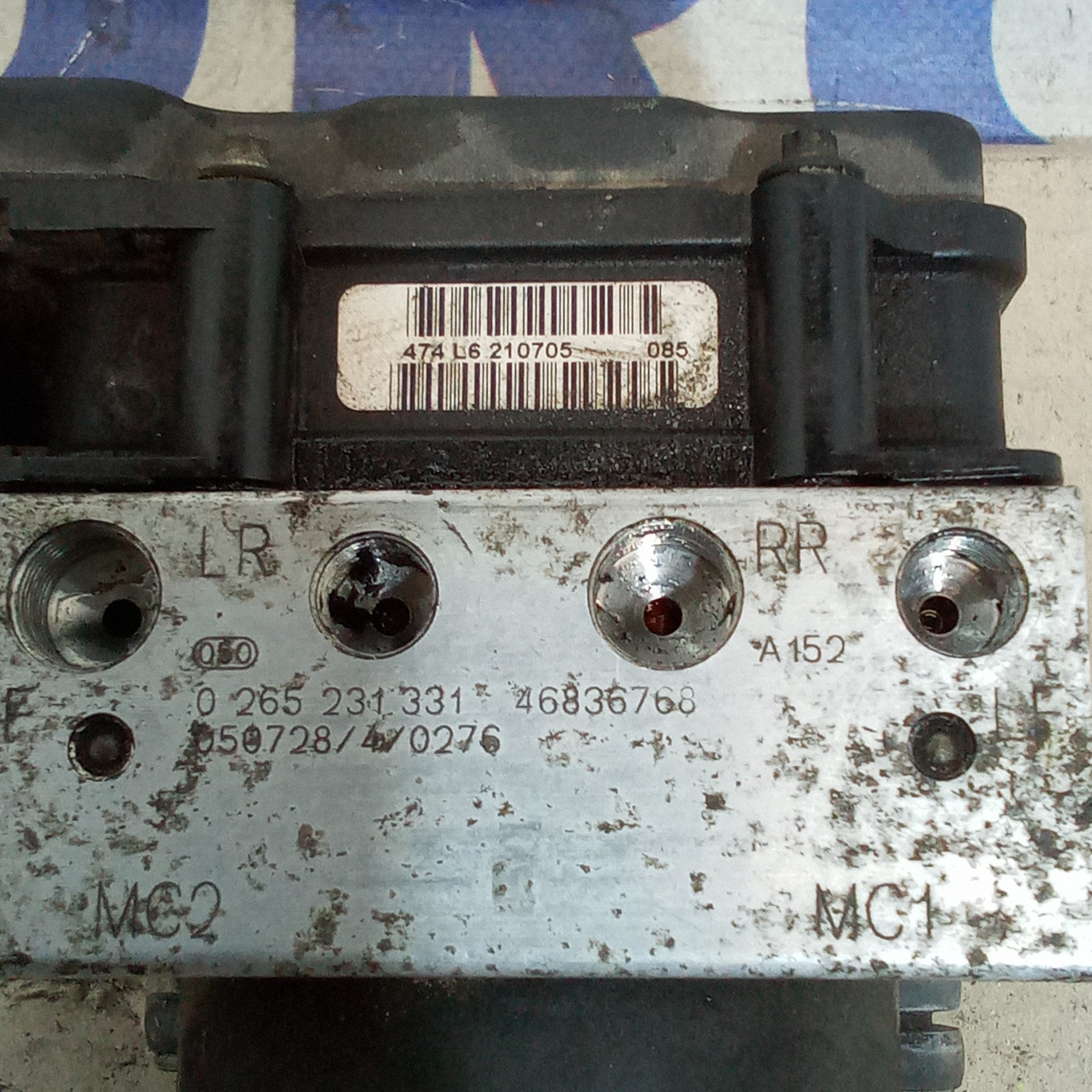 centralina pompa abs fiat punto 1.3 jtd anno 2003 codice 026523133146836768