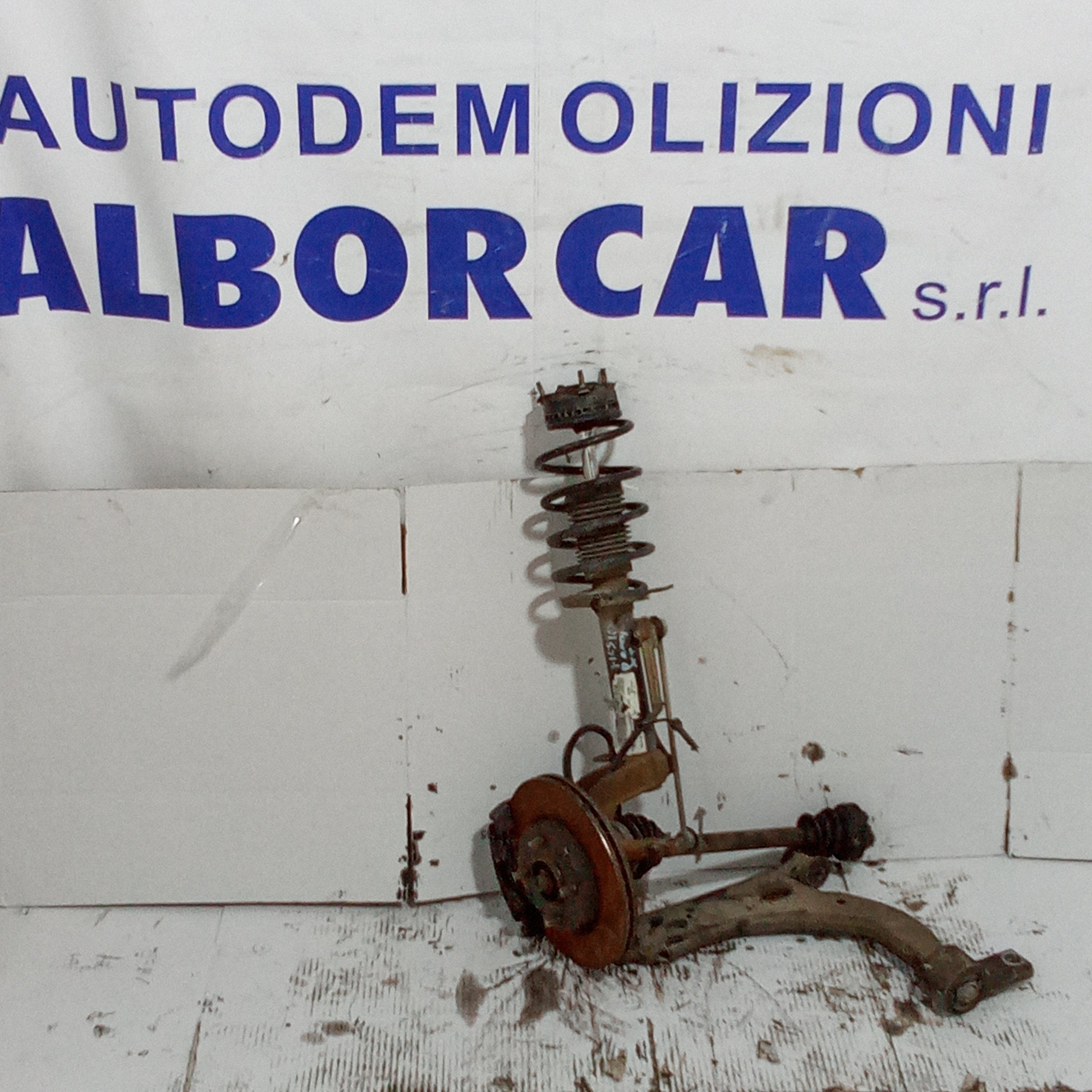 Fusello completo anteriore sinistro ford fiesta 1.4 tdci anno 2004