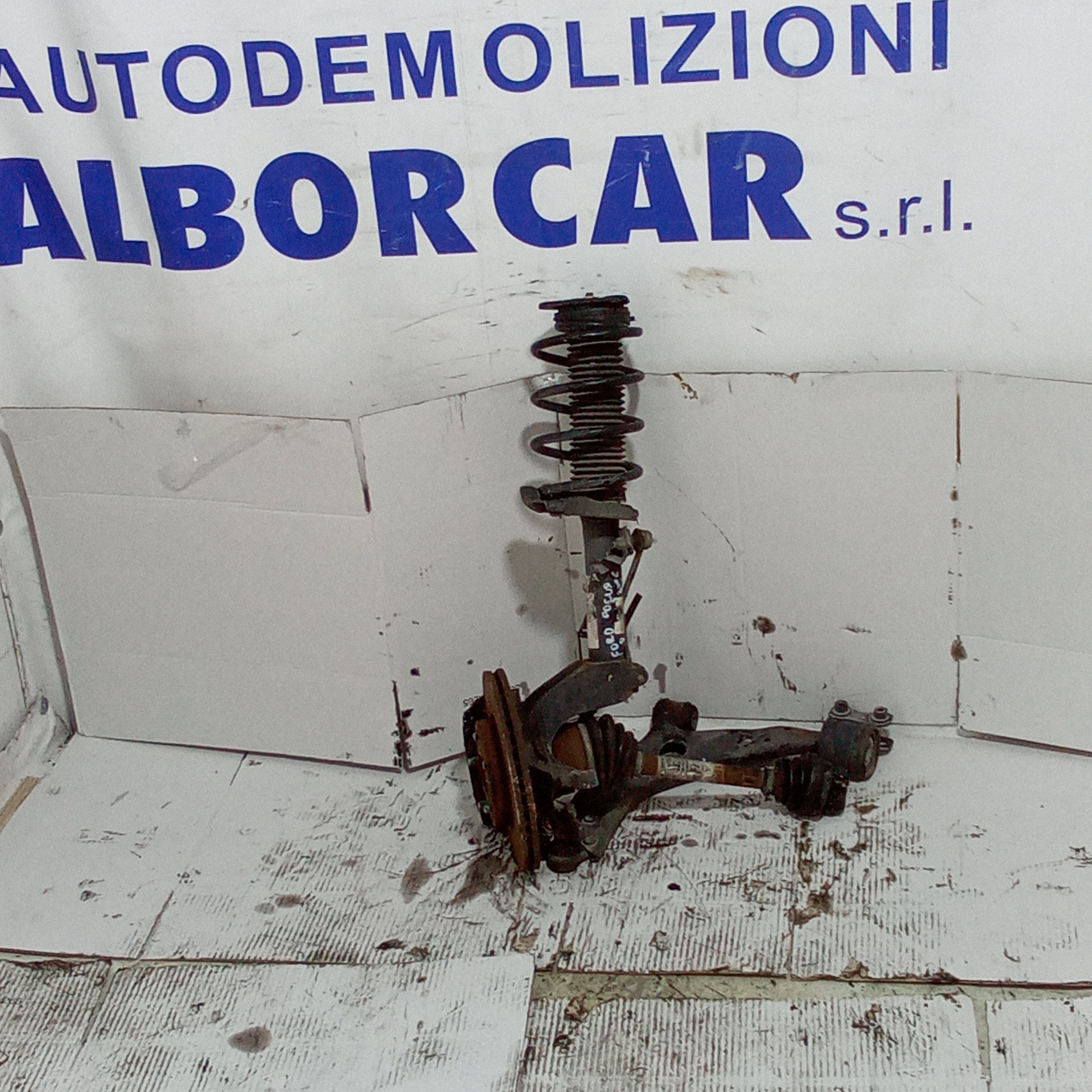 Fusello completo anteriore sinistro ford focus 1.6 tdci anno 2006