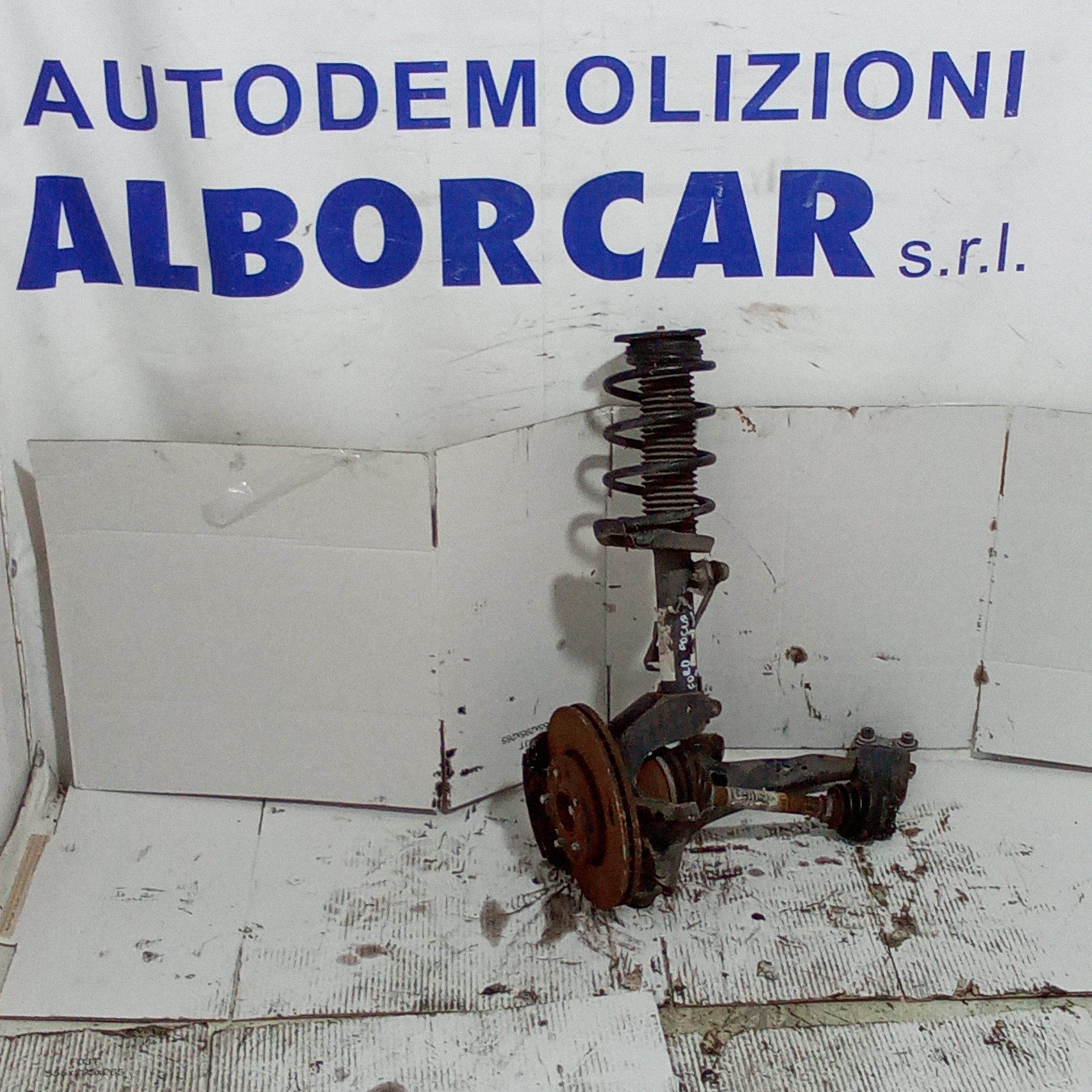 Fusello completo anteriore sinistro ford focus 1.6 tdci anno 2006