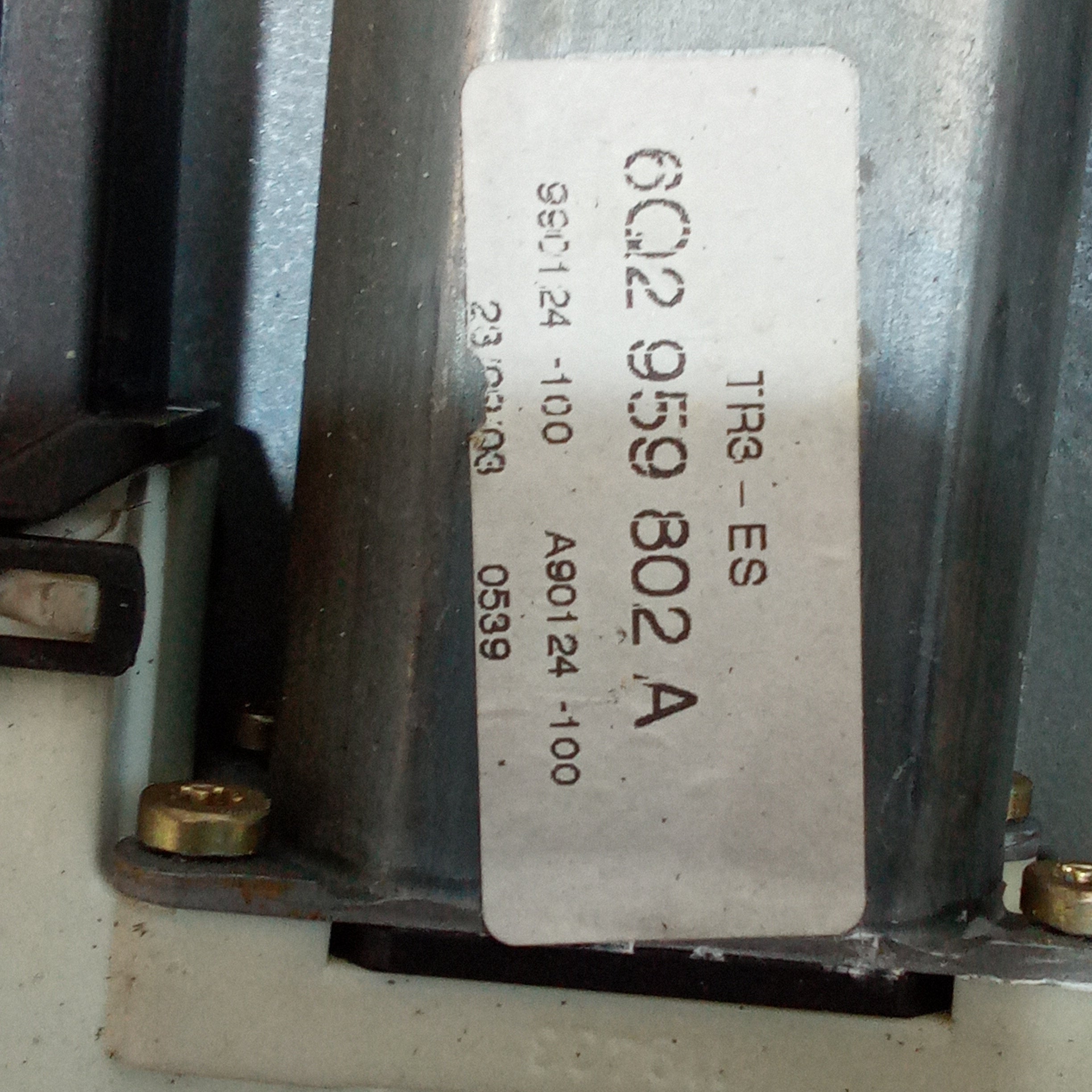 Motorino alzavetri completo anteriore sinistro seat ibiza anno 2003