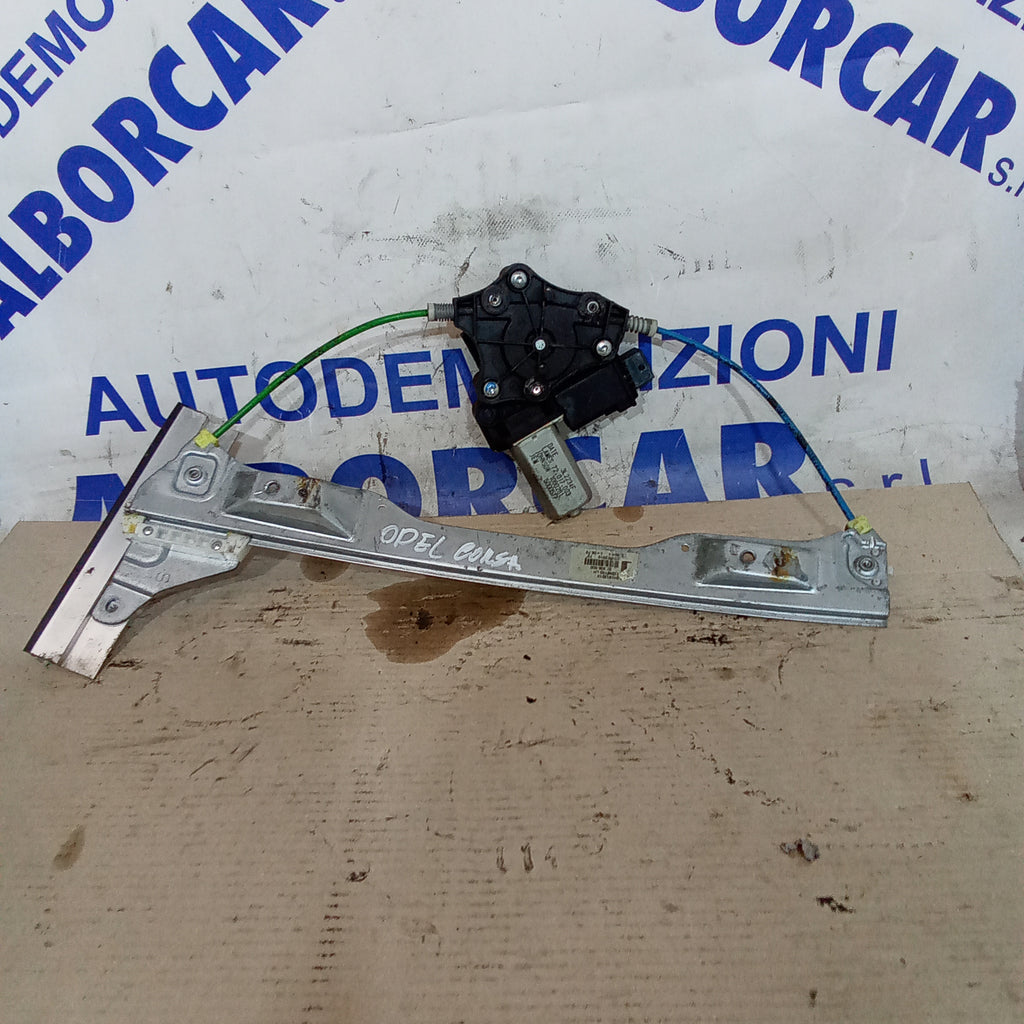 Motorino alzavetro anteriore destro opel corsa anno 2008
