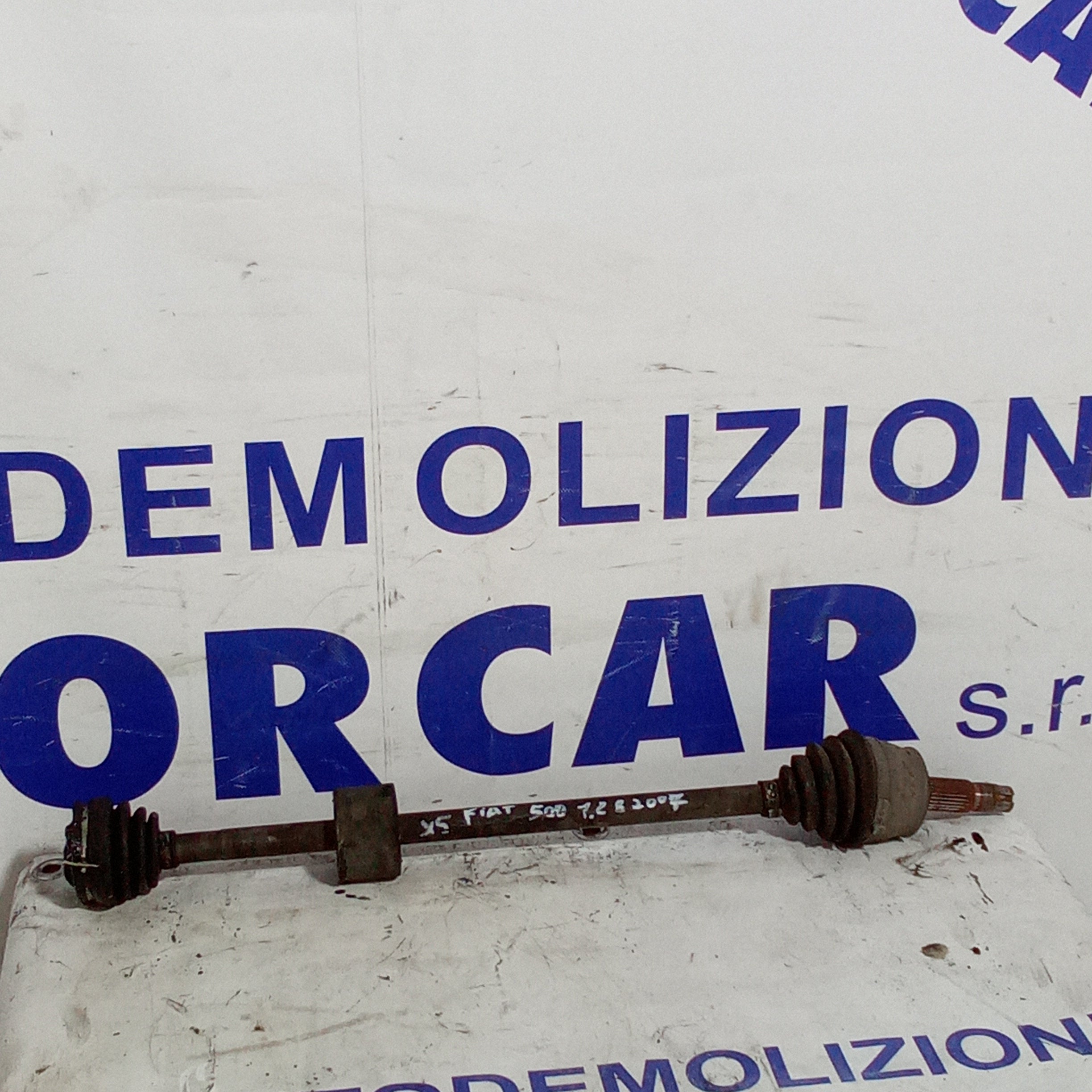 semiasse anteriore destro fiat 500 1.2 benzina anno 2007