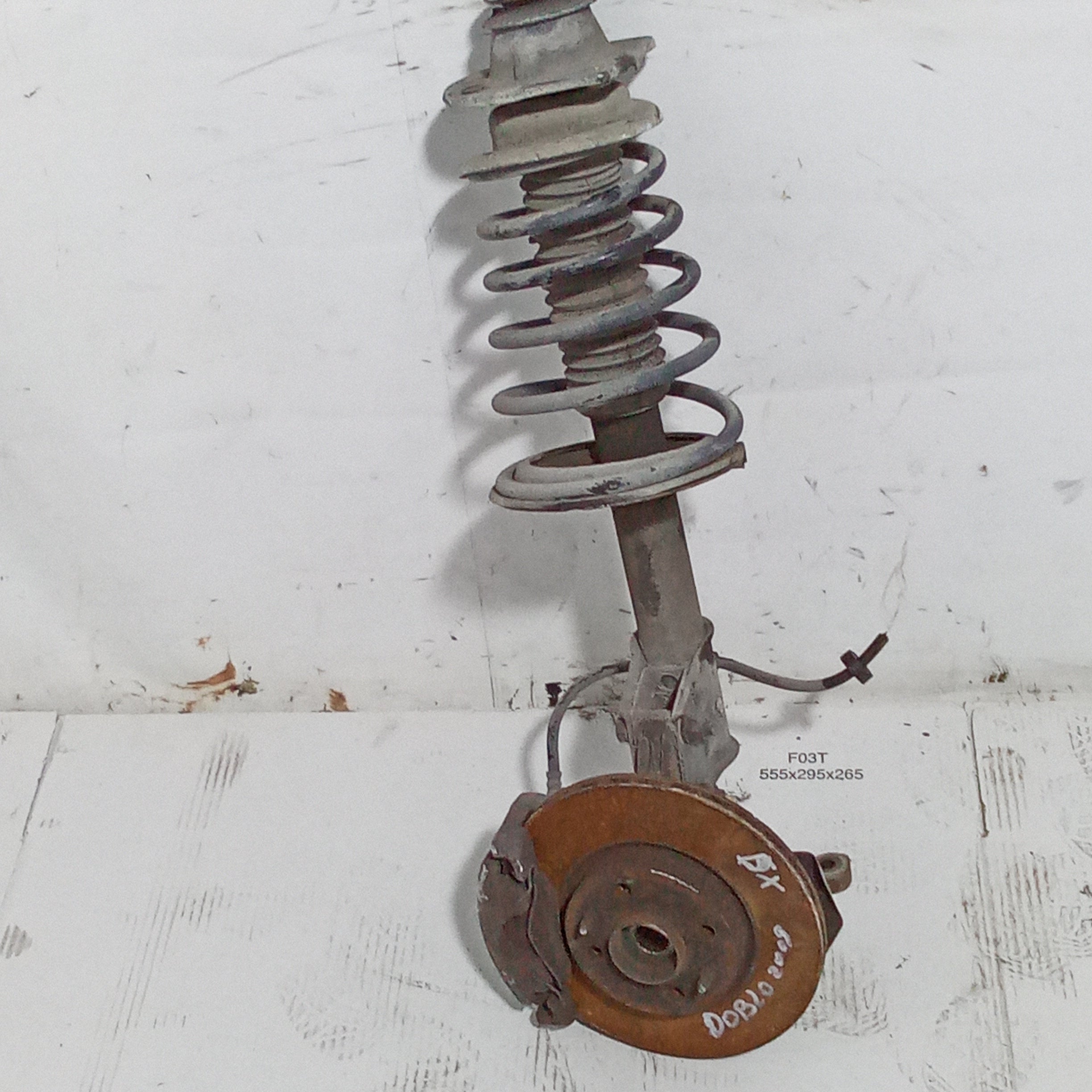 Fusello completo anteriore destro fiat Doblò 1.9mjt anno 2009