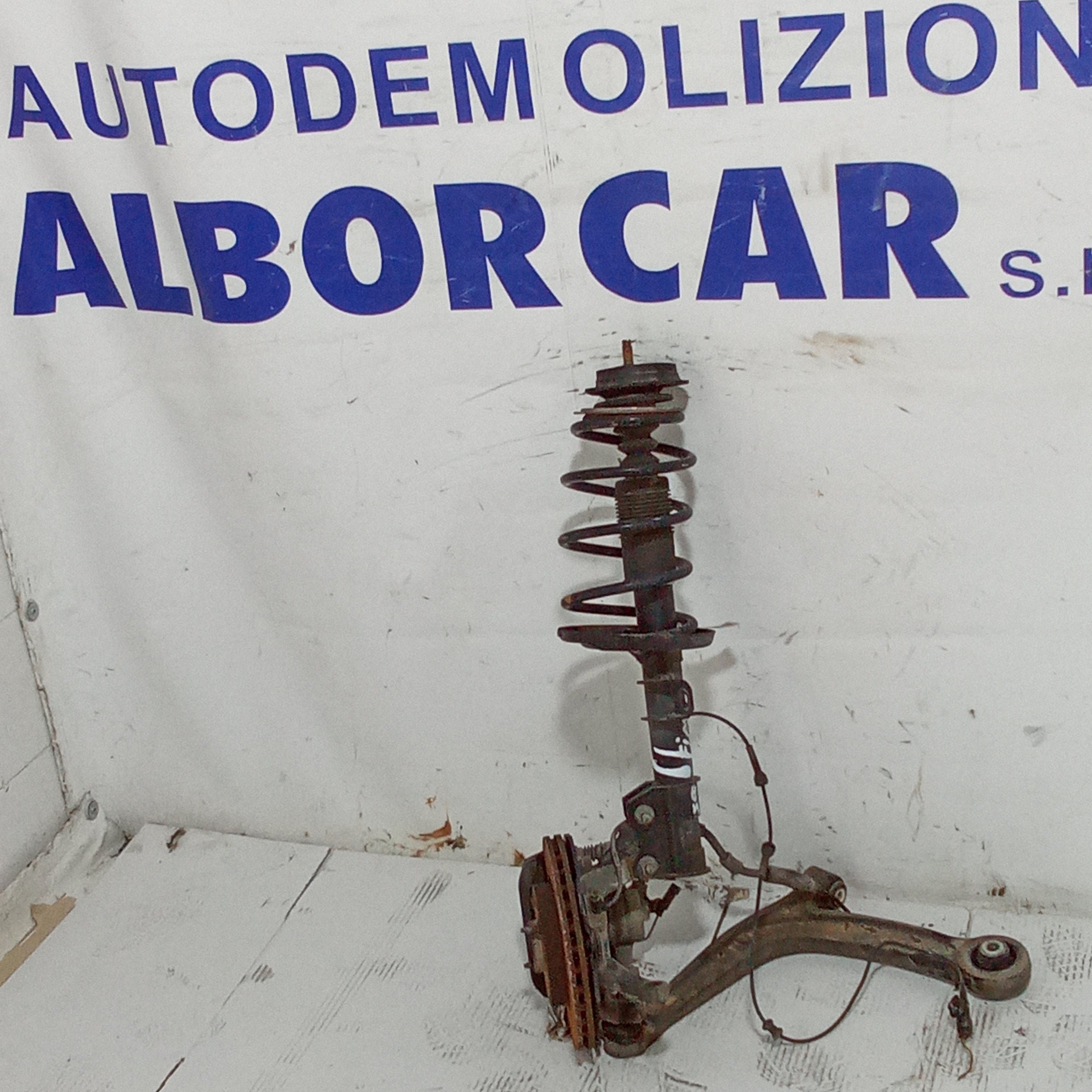 Fusello anteriore sinistro completo fiat 500 1.2 benzina anno 2007