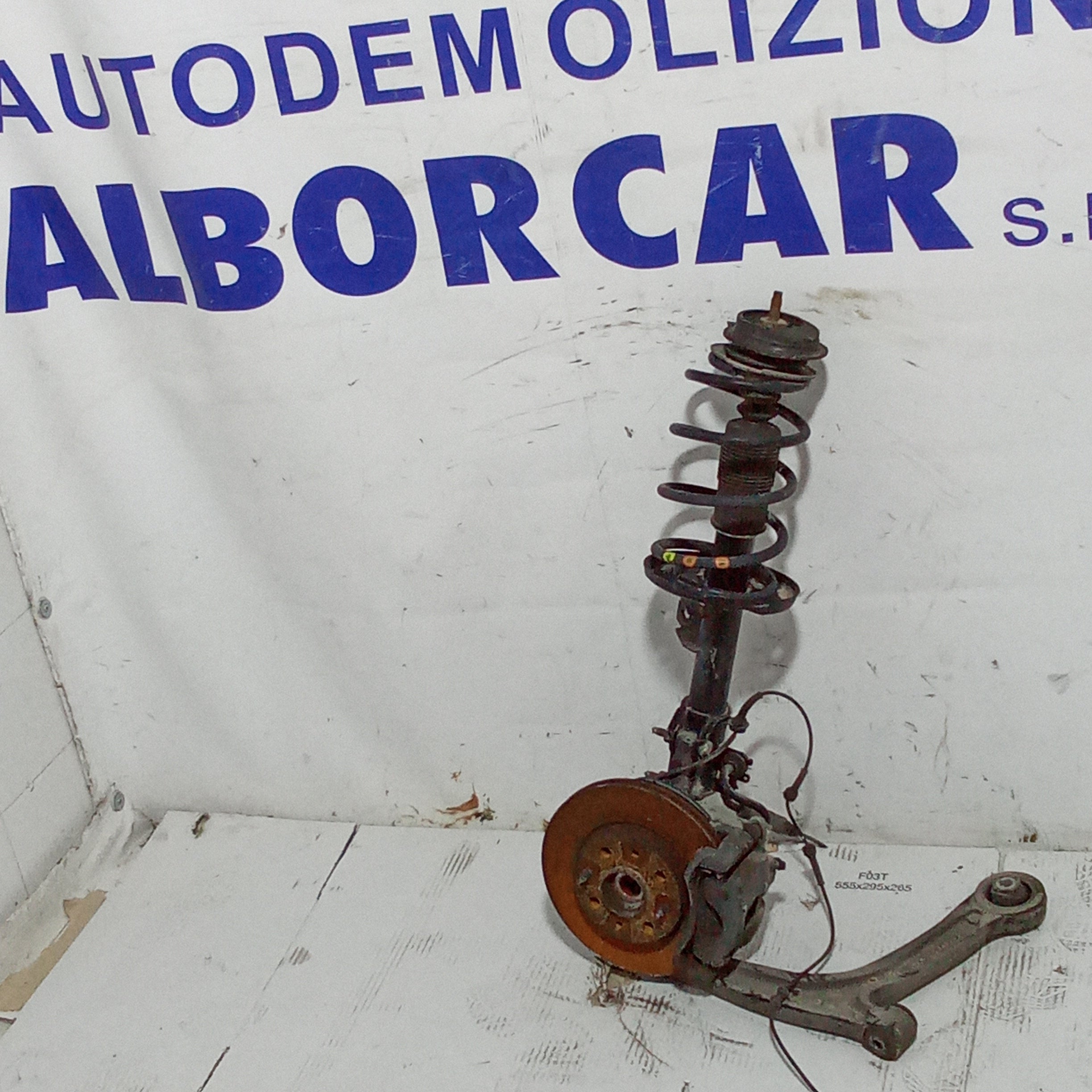 Fusello anteriore destro completo fiat 500 1.2 benzina anno 2007