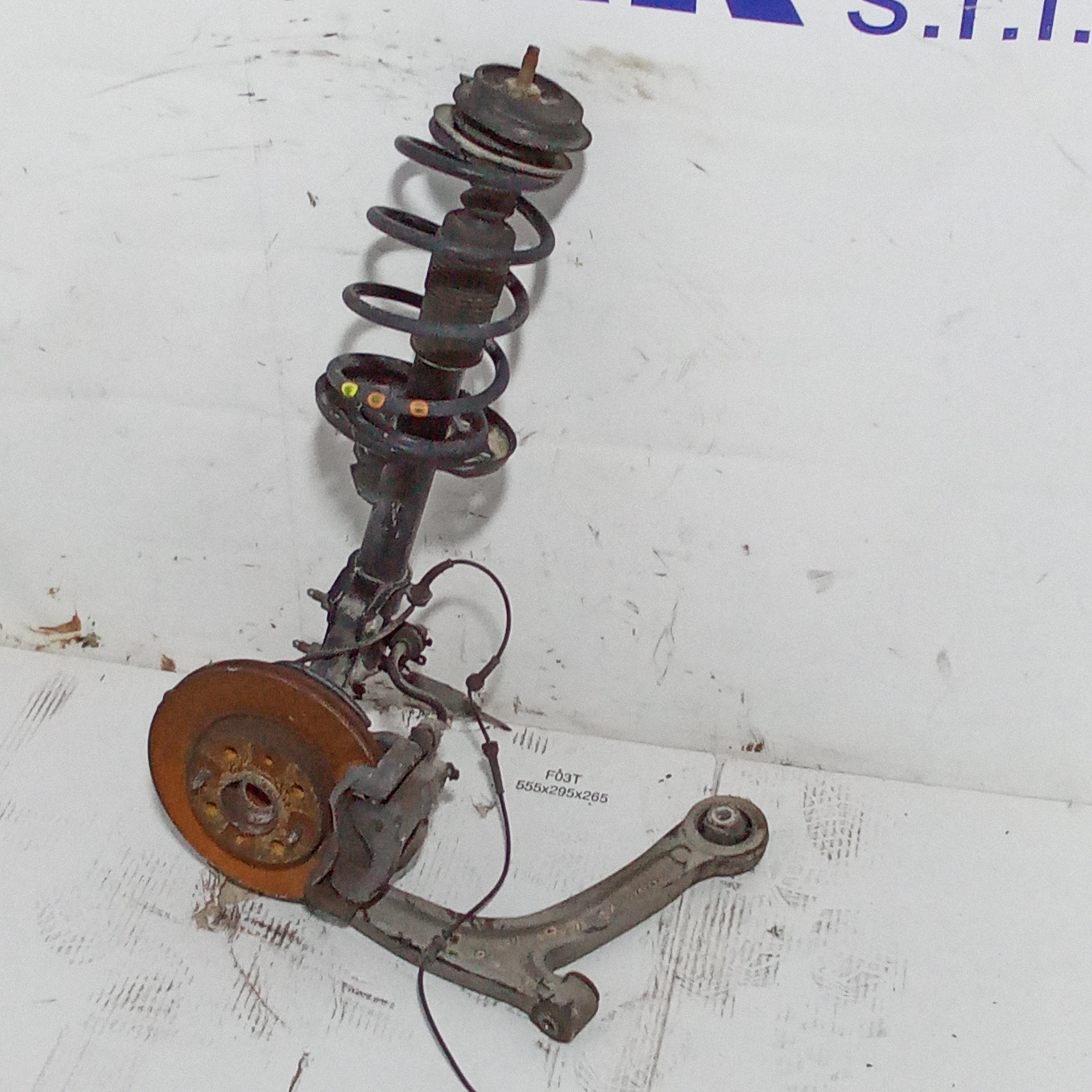 Fusello anteriore destro completo fiat 500 1.2 benzina anno 2007