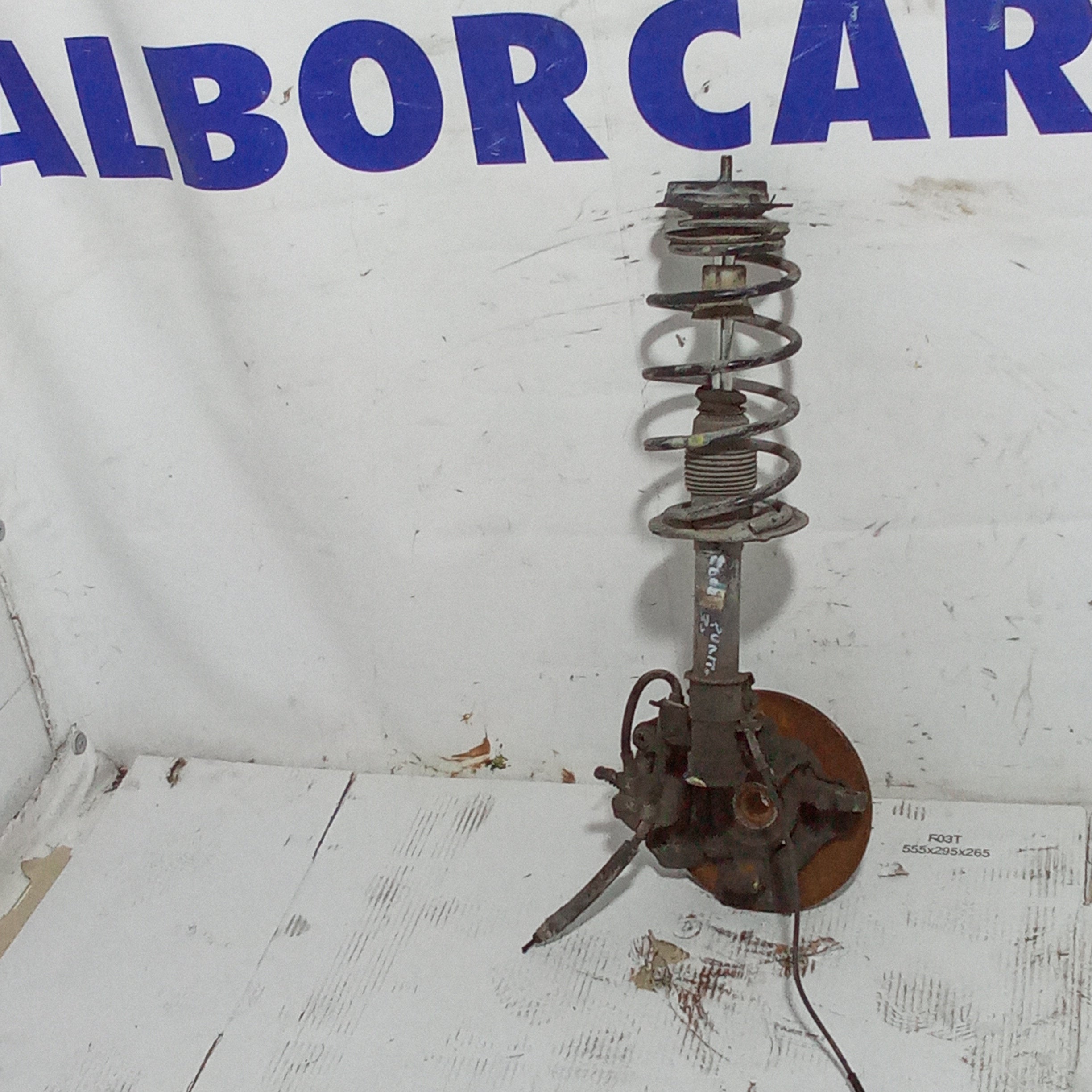Mangueta completa delantera derecha Fiat Punto 3ª serie 1.2 gasolina año 2002