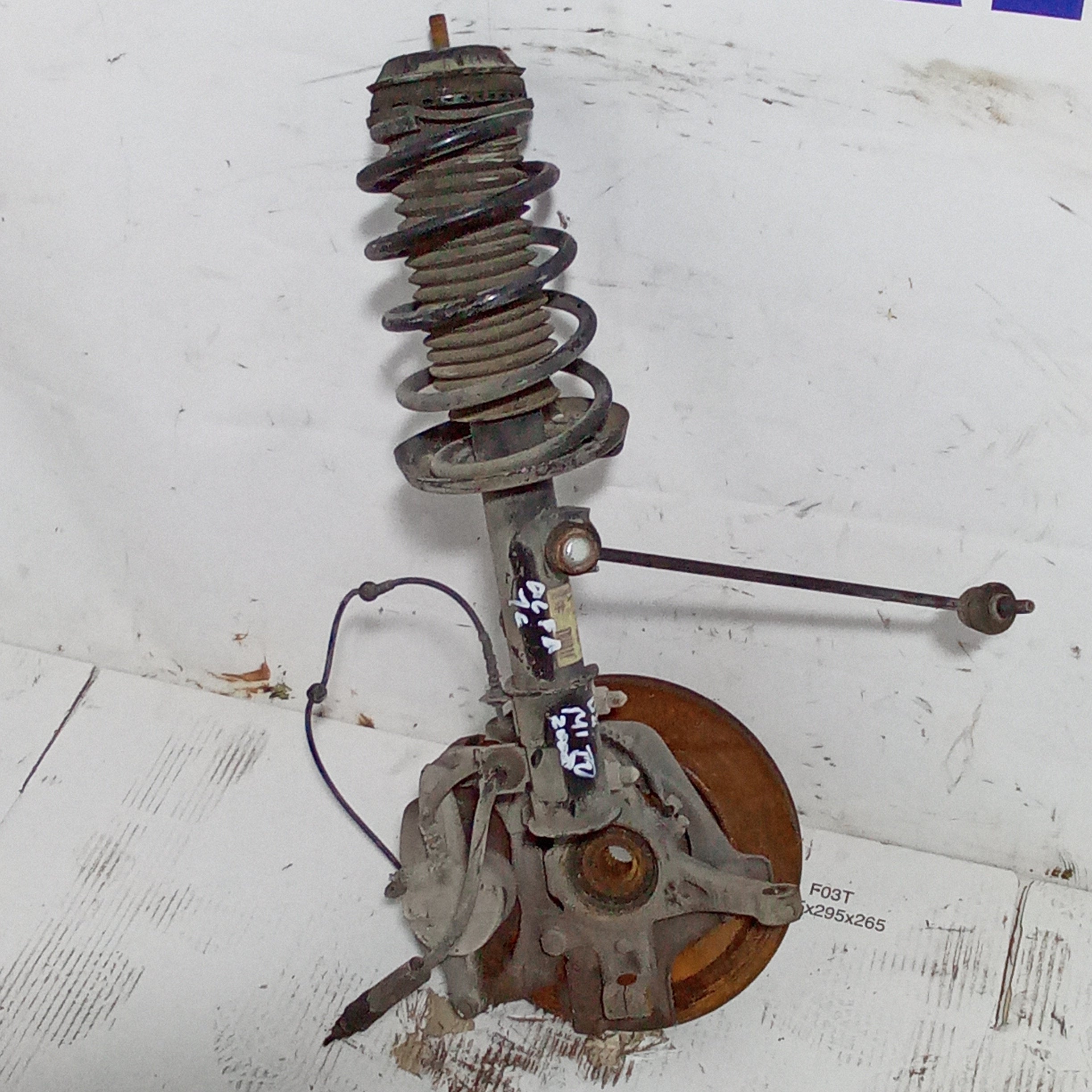 Fusello completo anteriore destro alfa mito 1.6mjt anno 2008