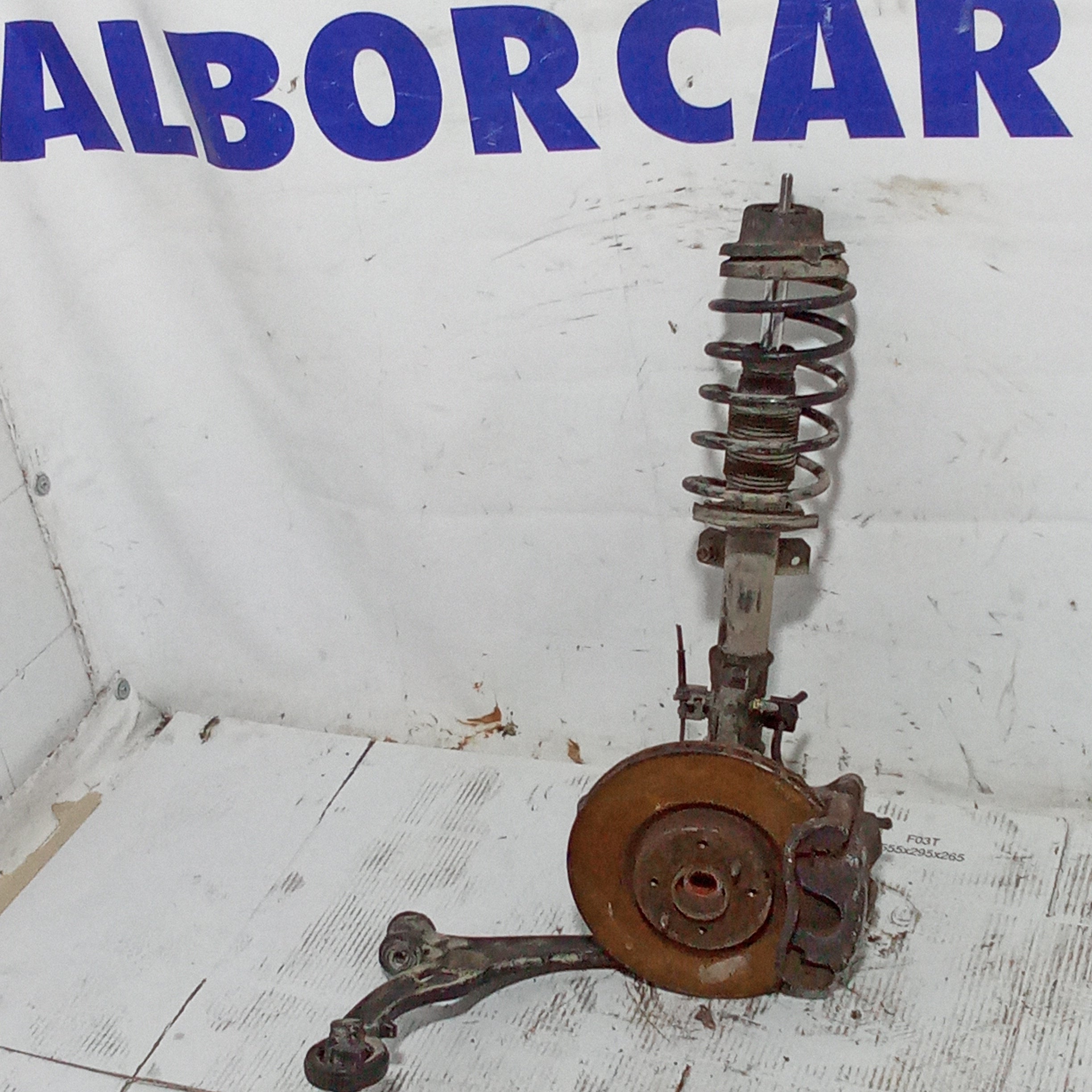 Fusello completo anteriore sinistro fiat doblo 1.9mjt anno 2006