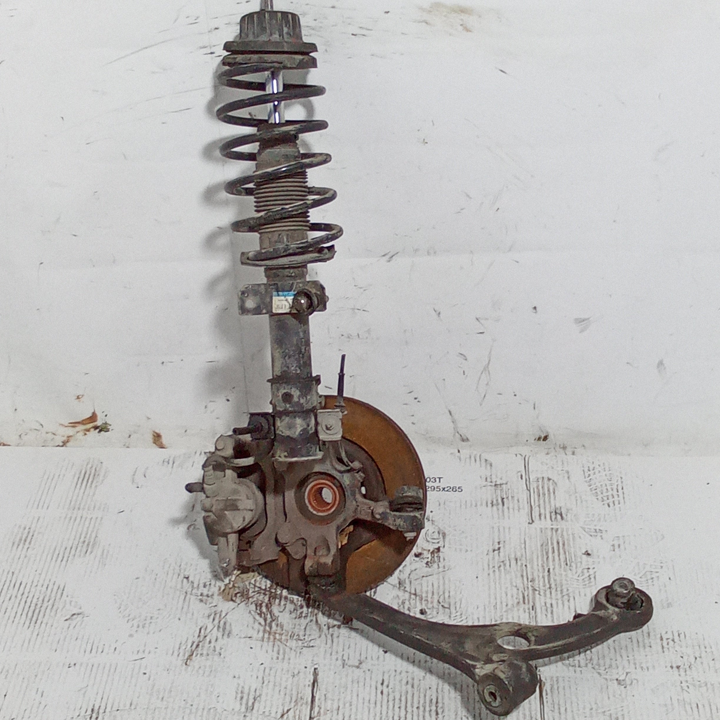 Fusello completo anteriore sinistro fiat doblo 1.9mjt anno 2006