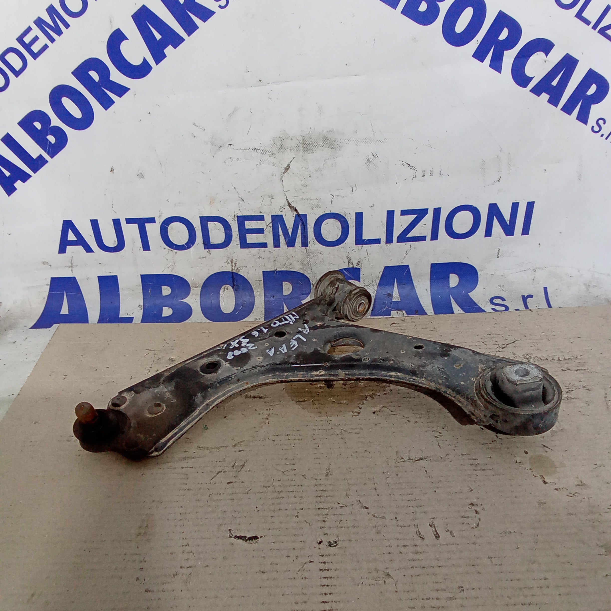 braccio oscillante anteriore sinistro alfa mito 1.6mjt anno 2008