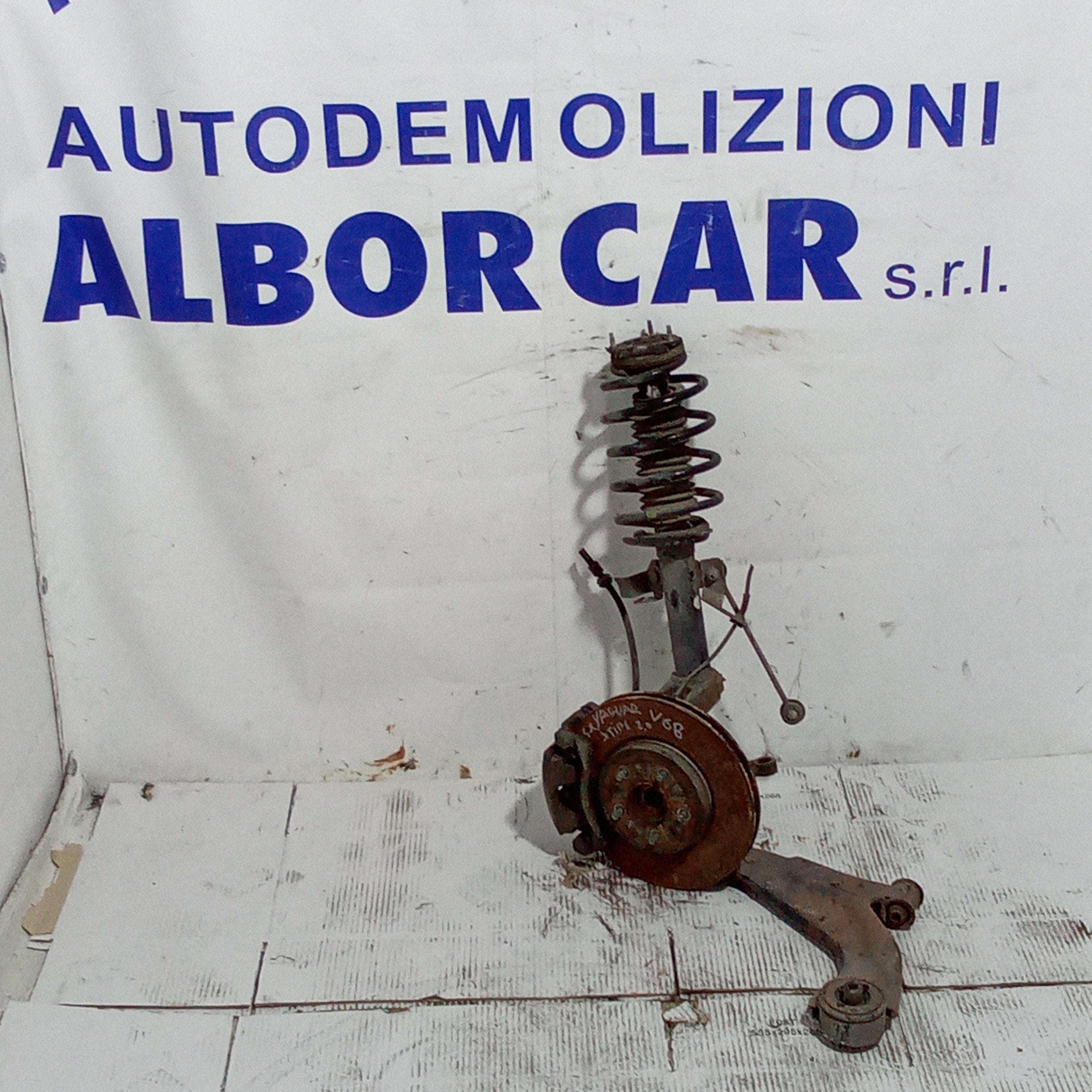 Fusello completo anteriore sinistro jaguar xtipe 2.0V6 benzina anno 2003