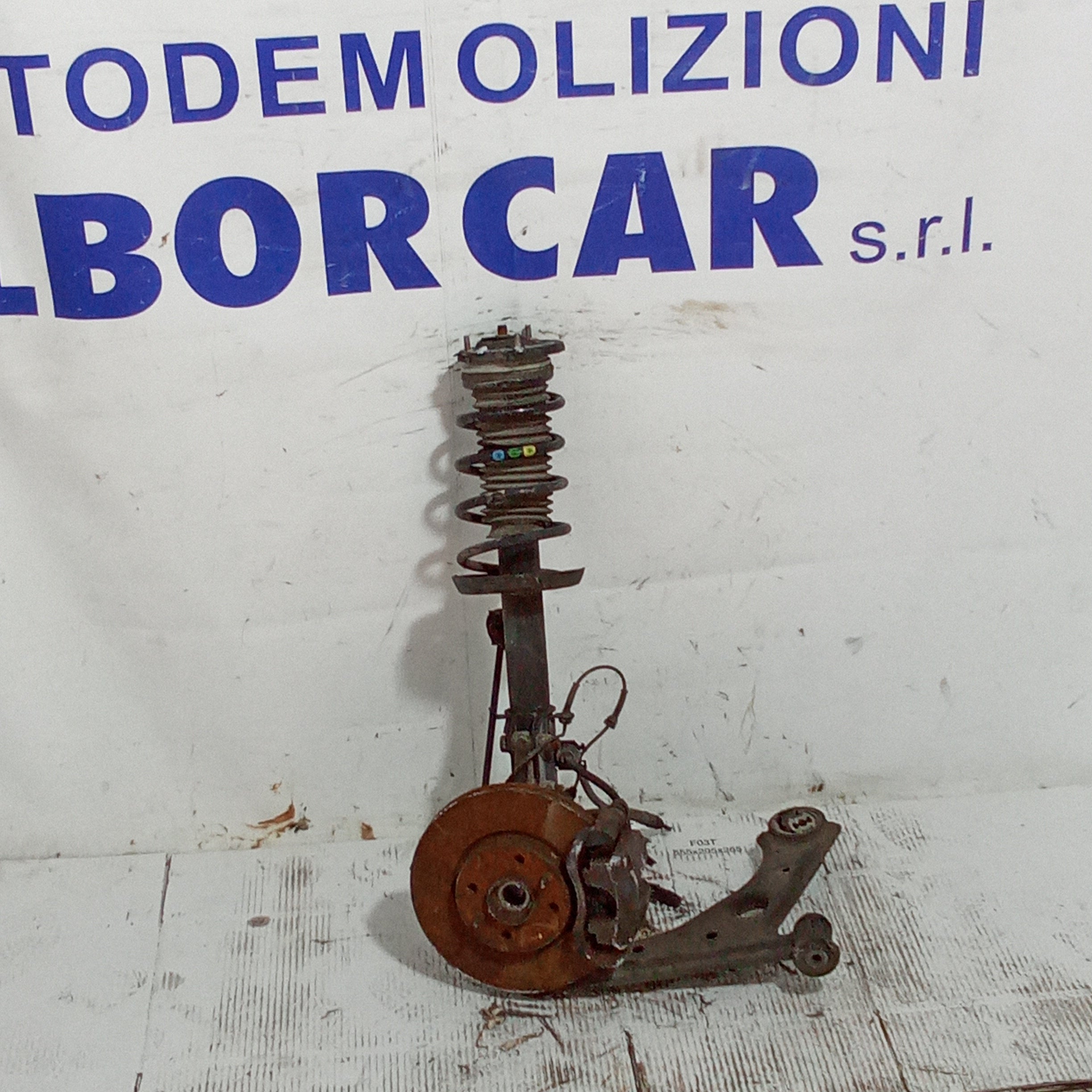 Fusello completo anteriore destro fiat fiorino 1.3mjt anno 2007