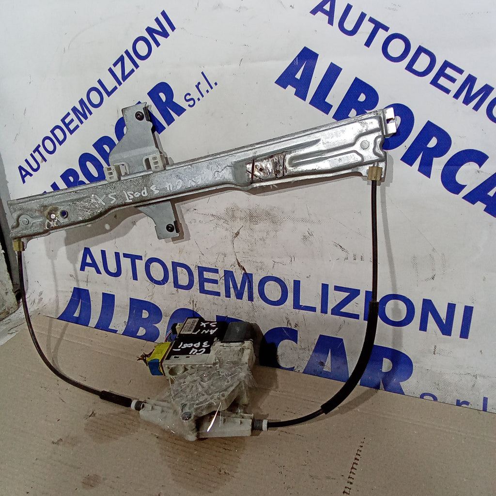 motorino alzavetri anteriore sinistro completo citroen C4 3 porte anno 2006
