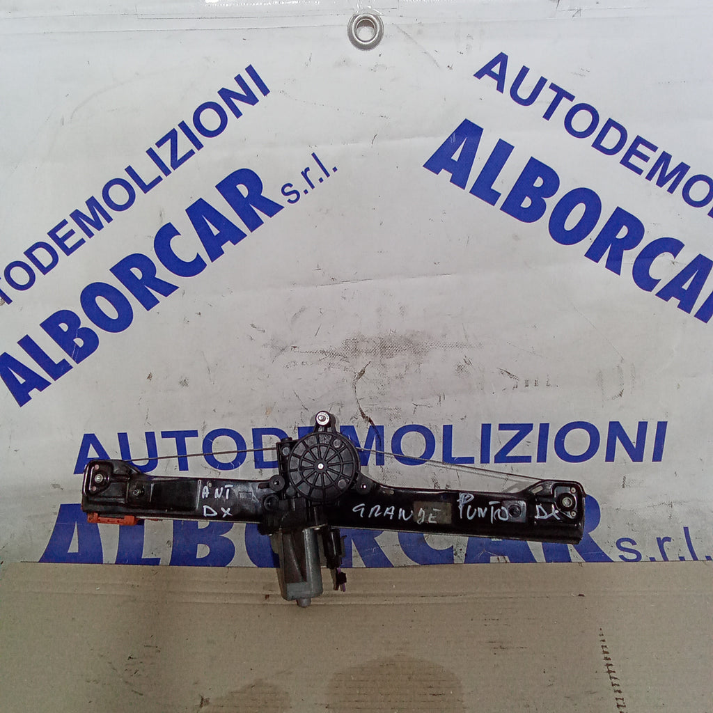 motorino alzavetri anteriore destro fiat grande punto anno 2005