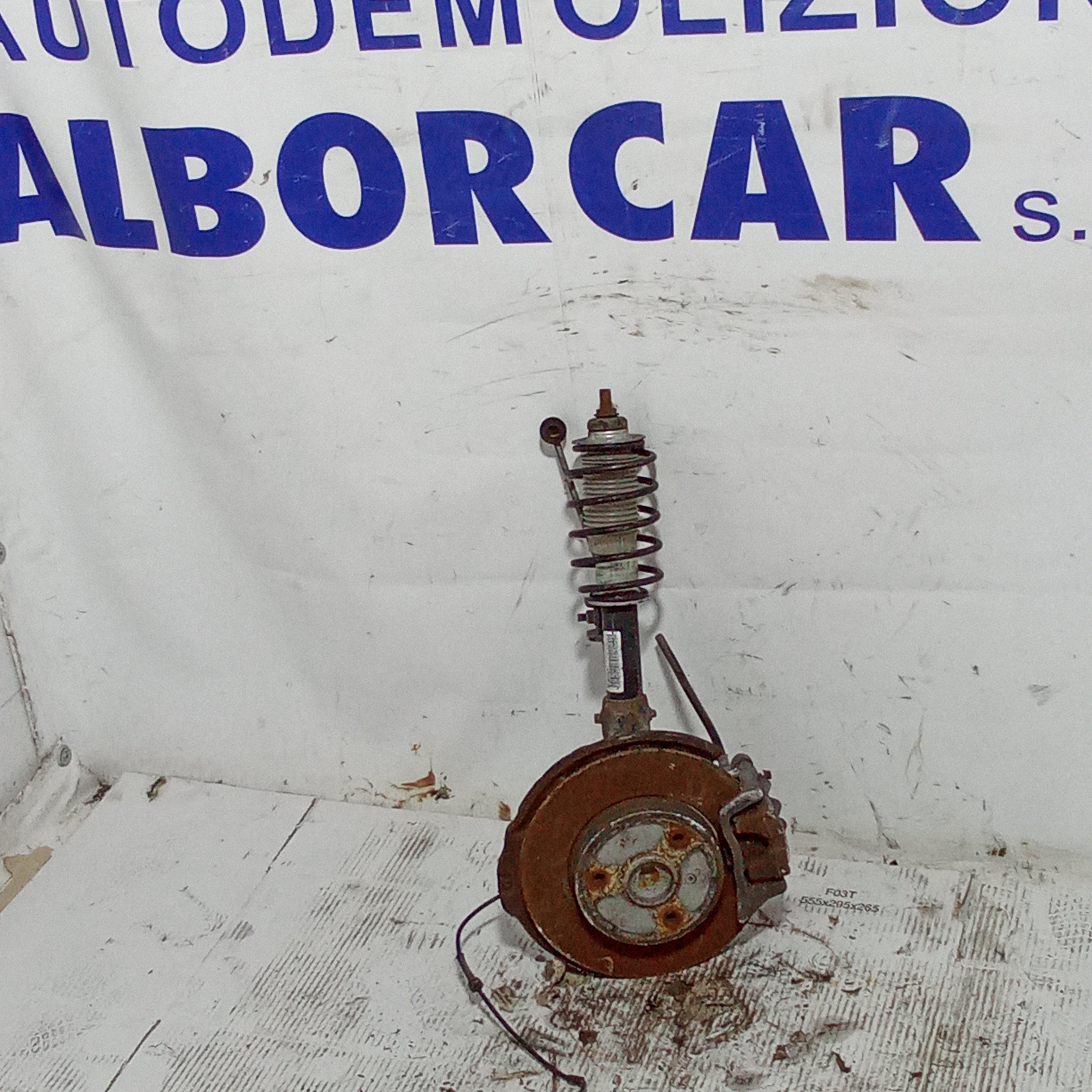 Fusello anteriore sinistro completo smart 800 benzina anno 2006