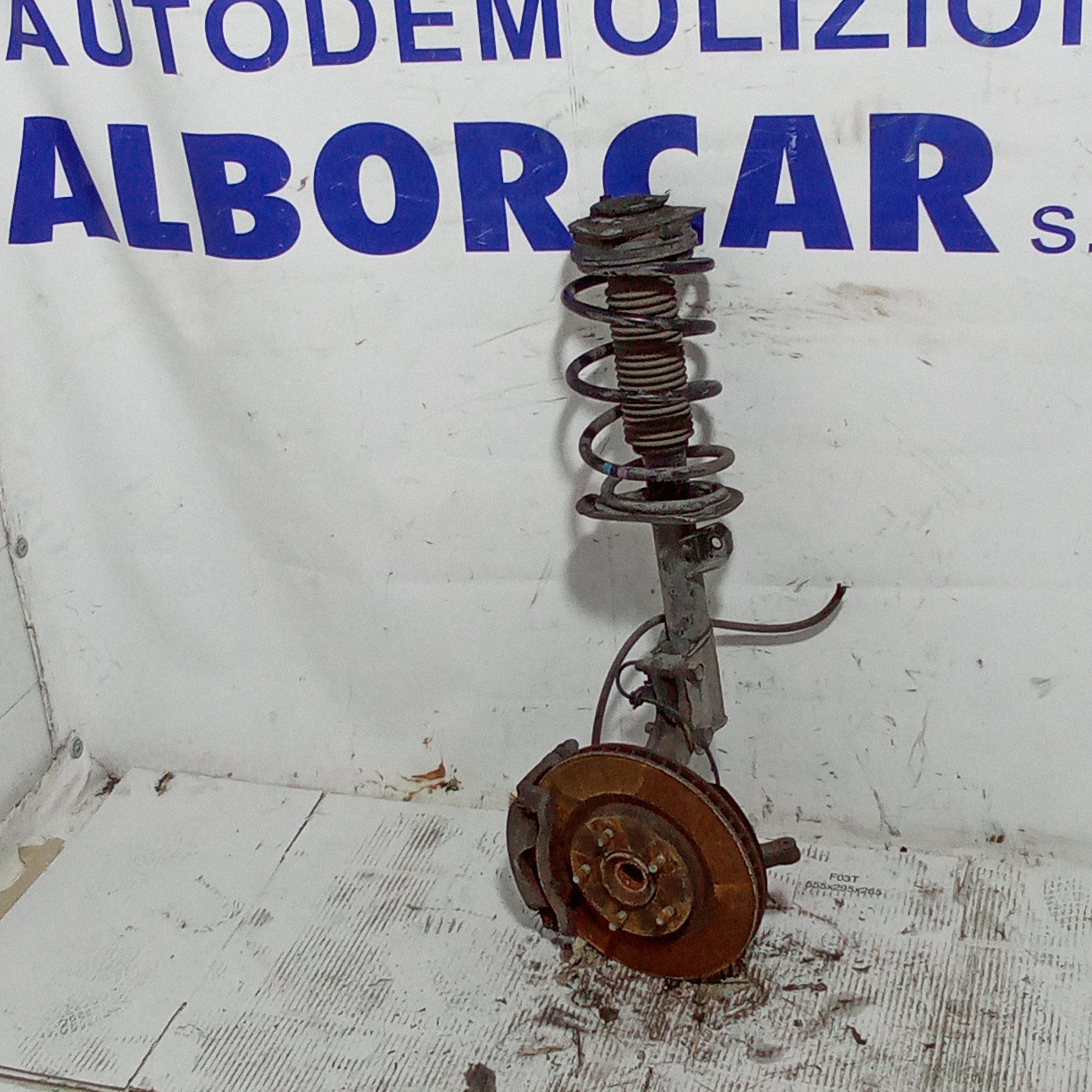 Fusello completo anteriore sinistro nissan quasquai 1.5cdti anno 2006