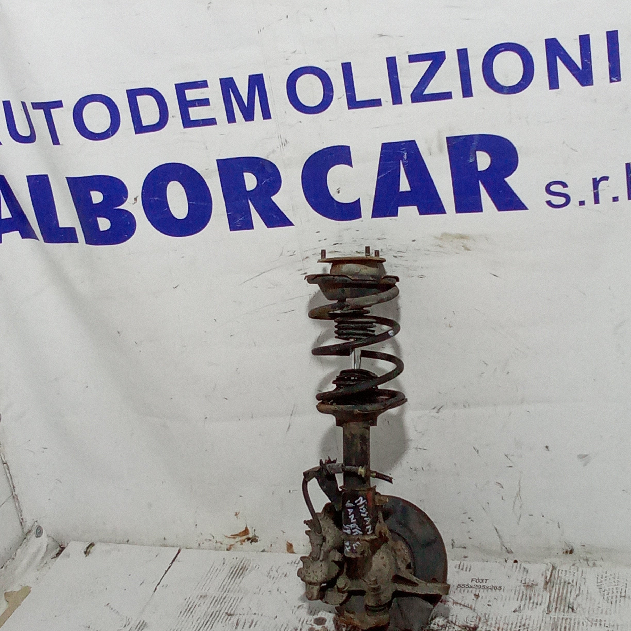 Fusello completo anteriore destro nissan vanette 2.5 diesel anno 1999