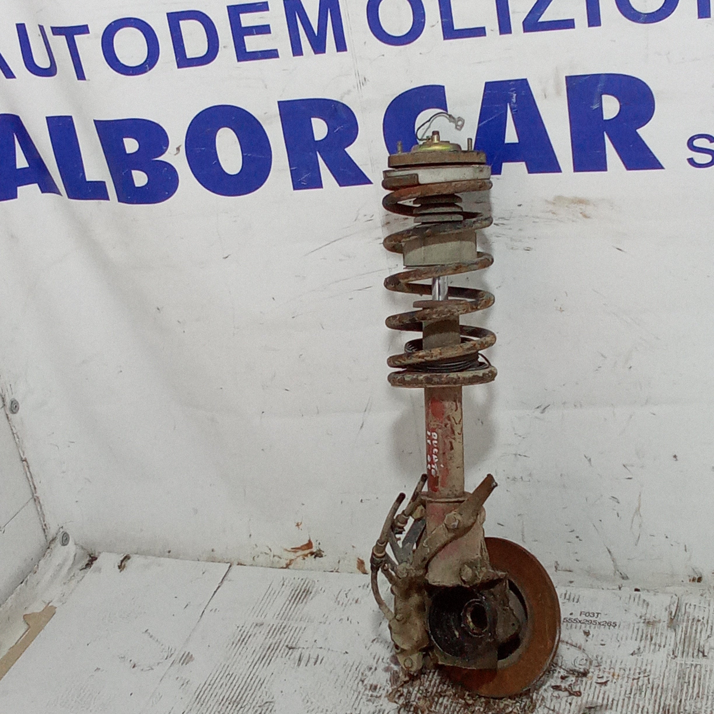 Fusello completo anteriore sinistro fiat ducato 2.5 diesel anno 1995