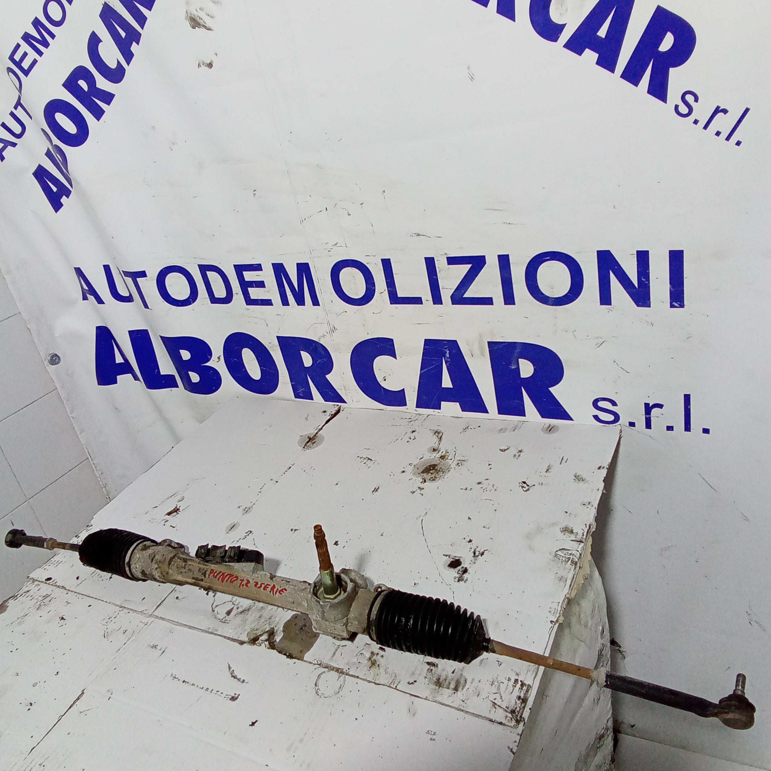 scatola sterzo fiat punto 1.2 benzina anno 1999