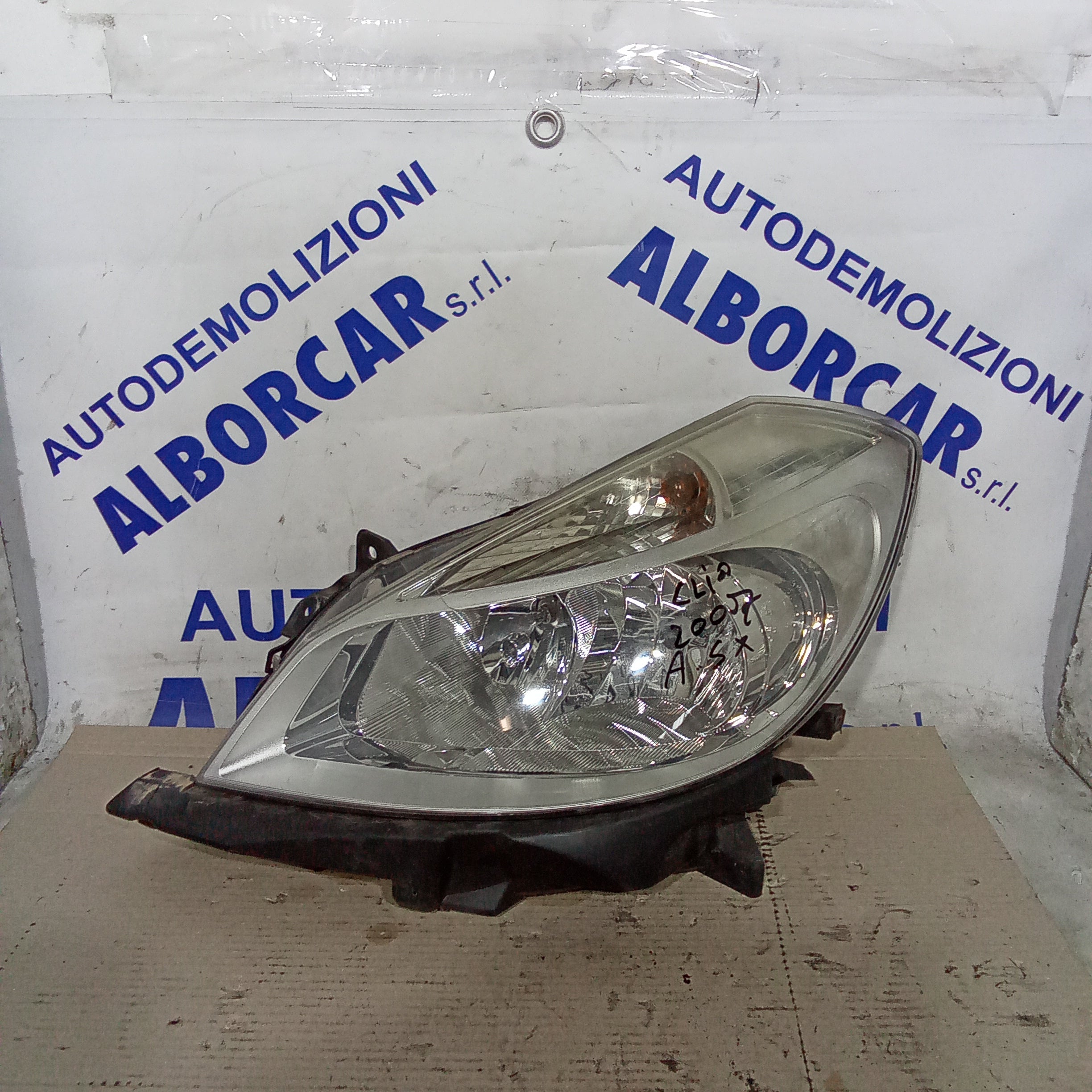 fanale faro anteriore sinistro renault clio anno 2007