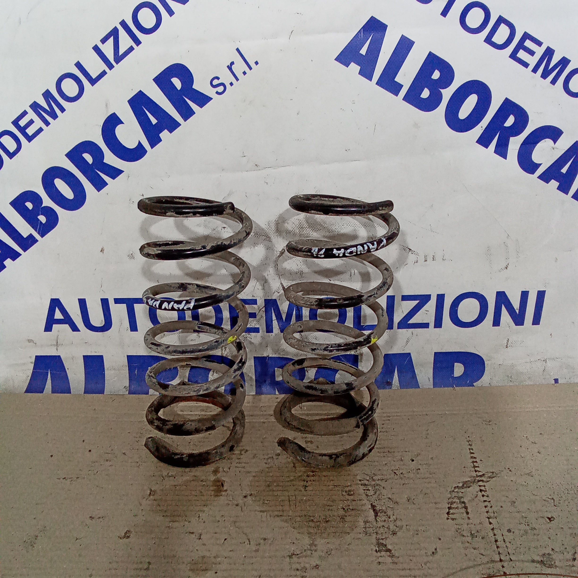 Coppia molle fiat panda 4x4 anno 1994