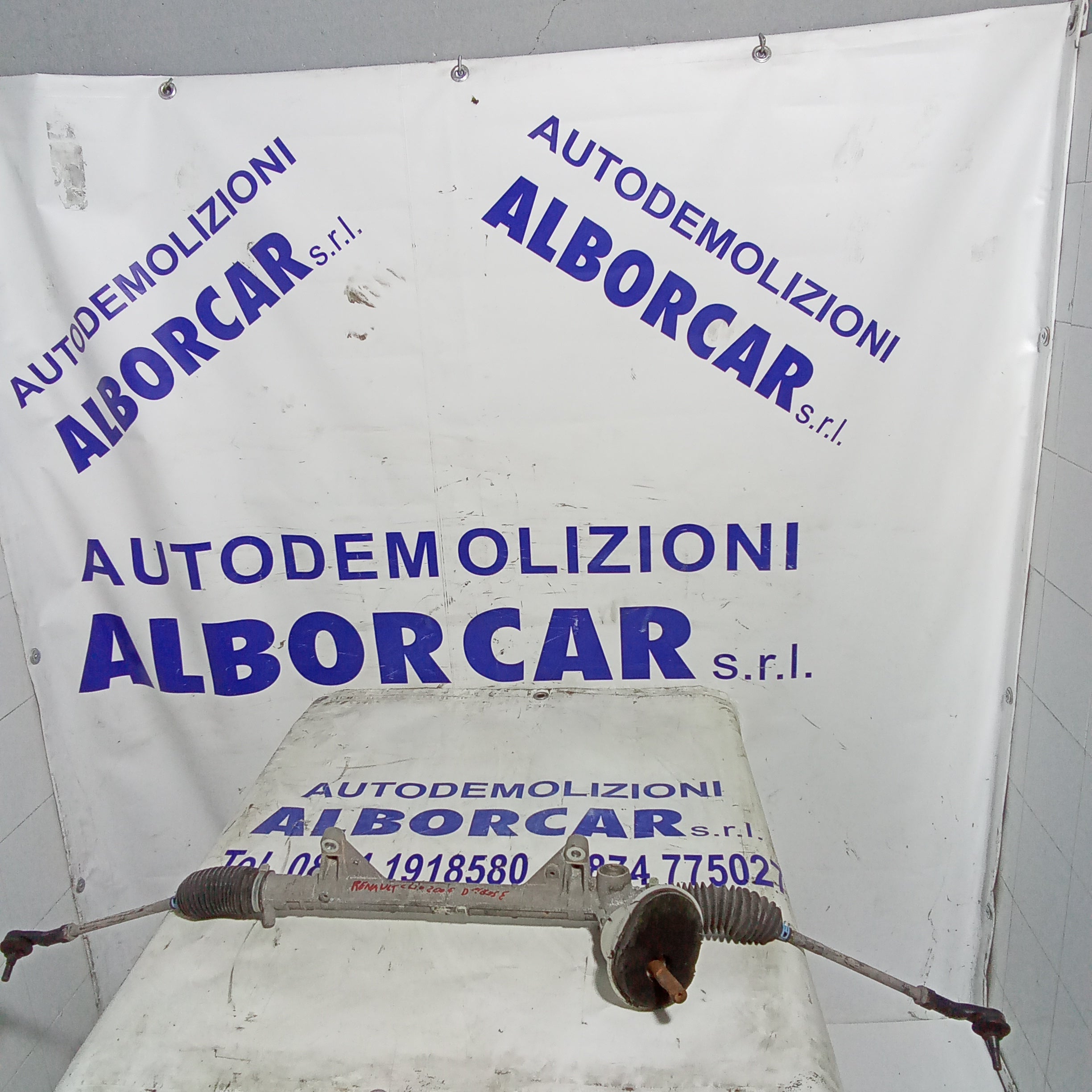 scatola sterzo renault clio 1.5cdti 3serie anno 2006