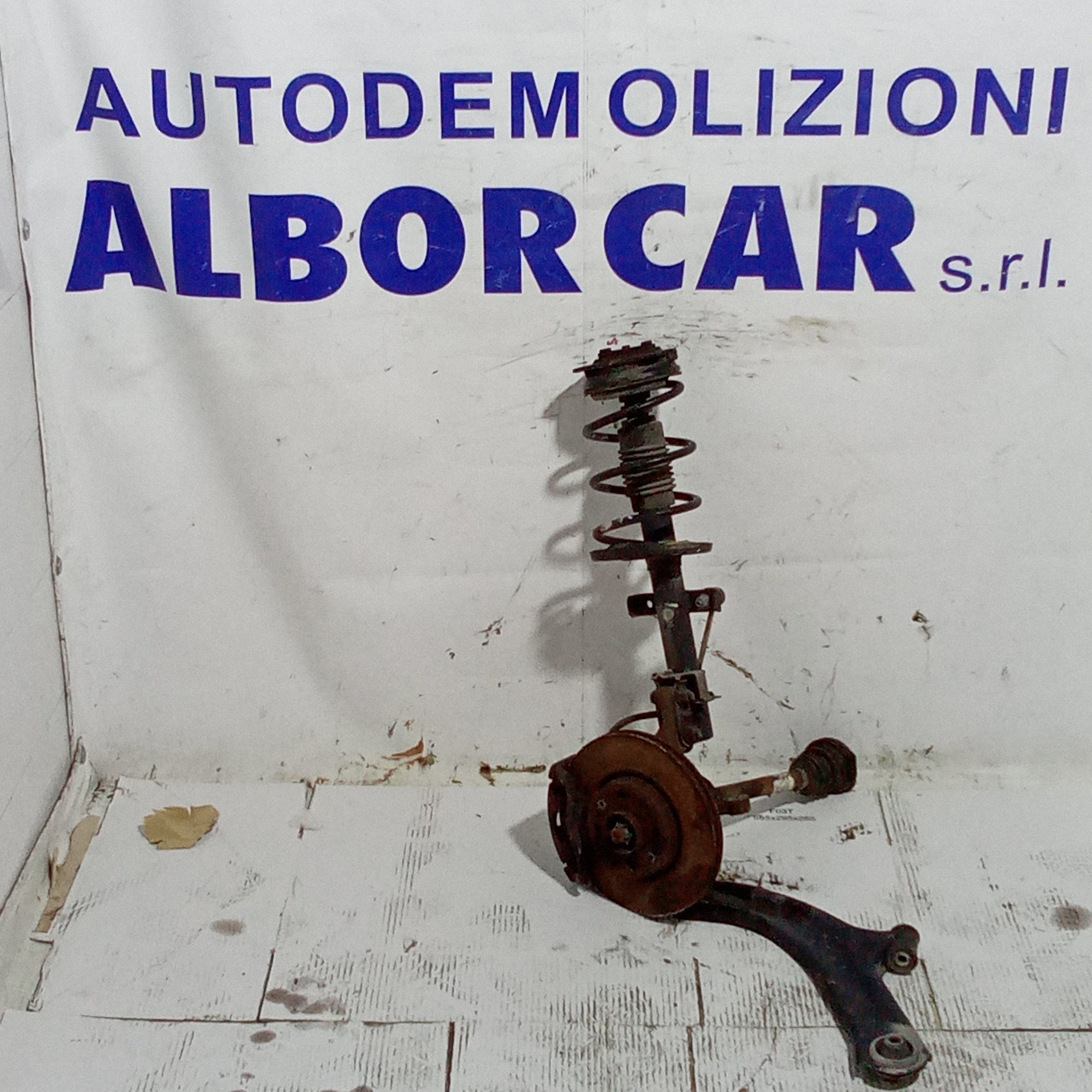 Fusello completo anteriore sinistro renault clio 1.5cdti anno 2006