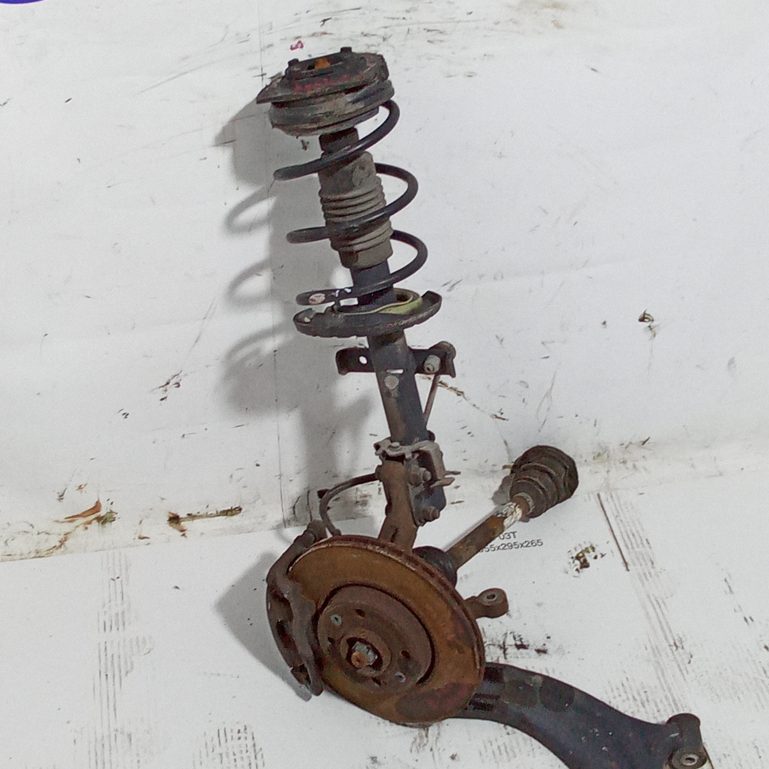 Fusello completo anteriore sinistro renault clio 1.5cdti anno 2006