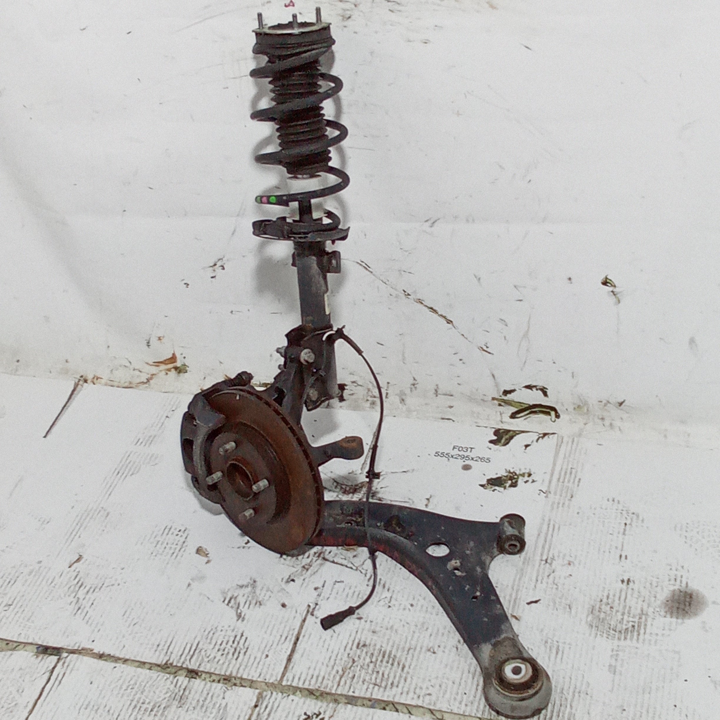 Fusello completo anteriore destro ford fiesta 1.4tdci anno 2004