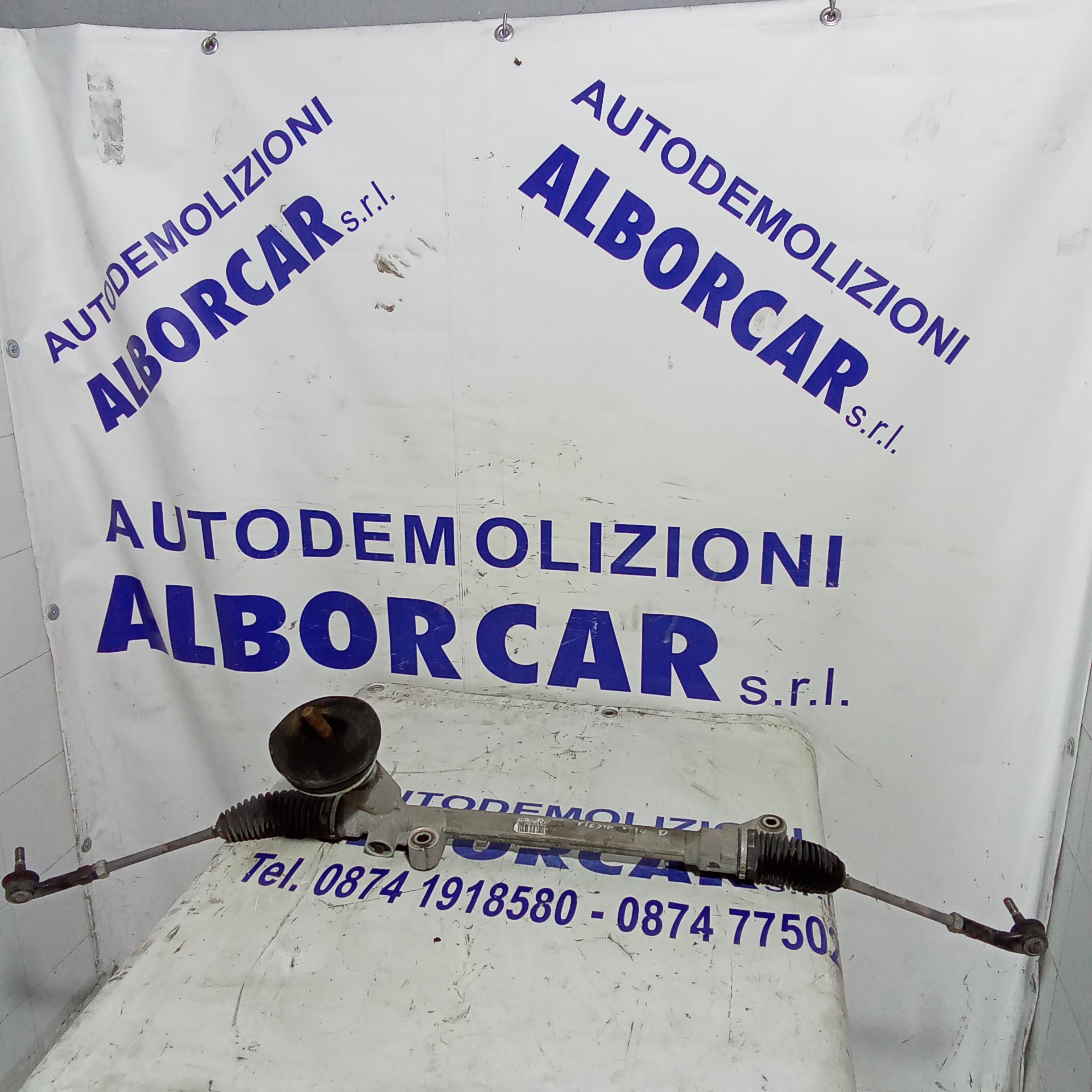 scatola sterzo ford fiesta 1.4tdci anno 2006