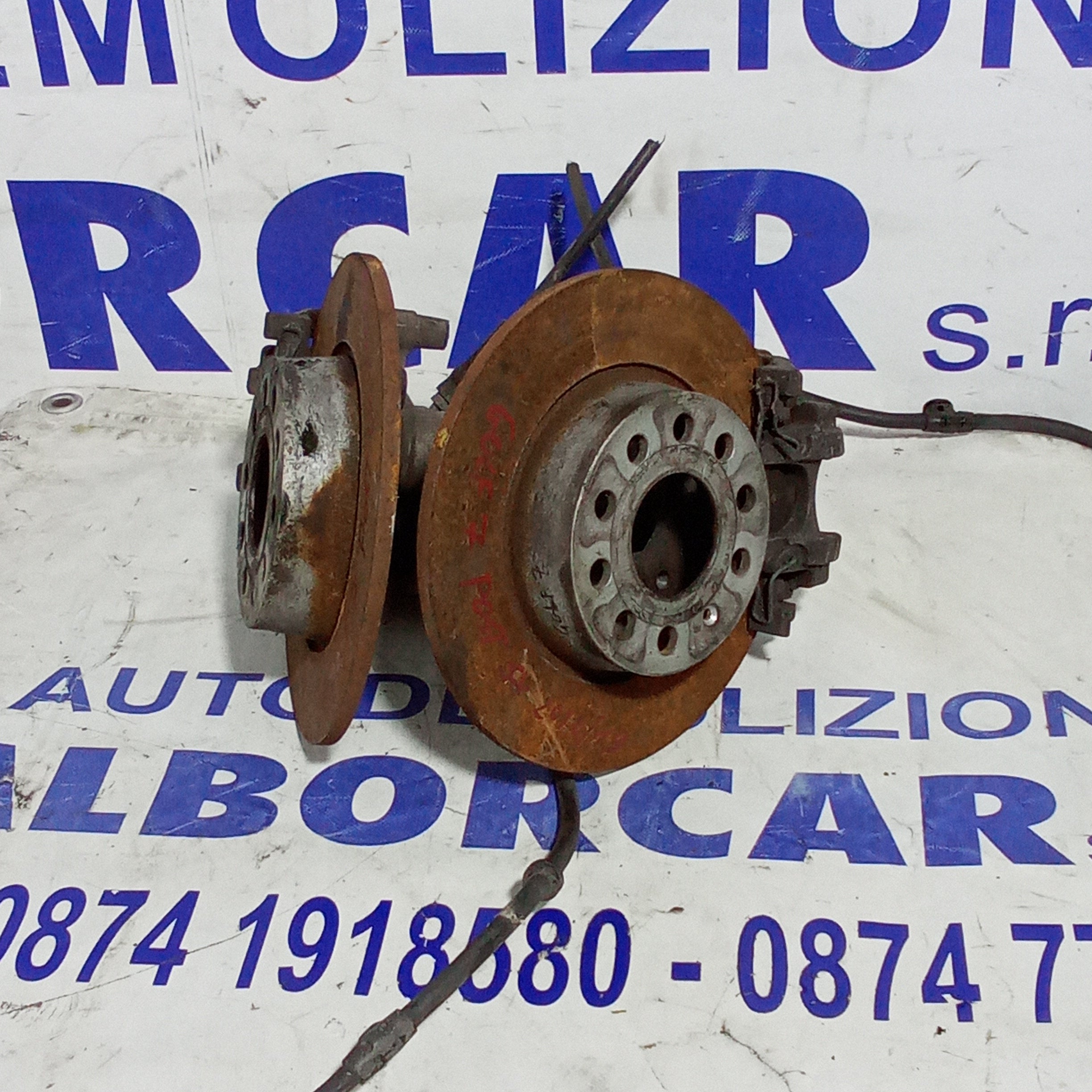 Pinze coppia freni posteriori volkswagen golf 7 con attuatori anno 2012/2019