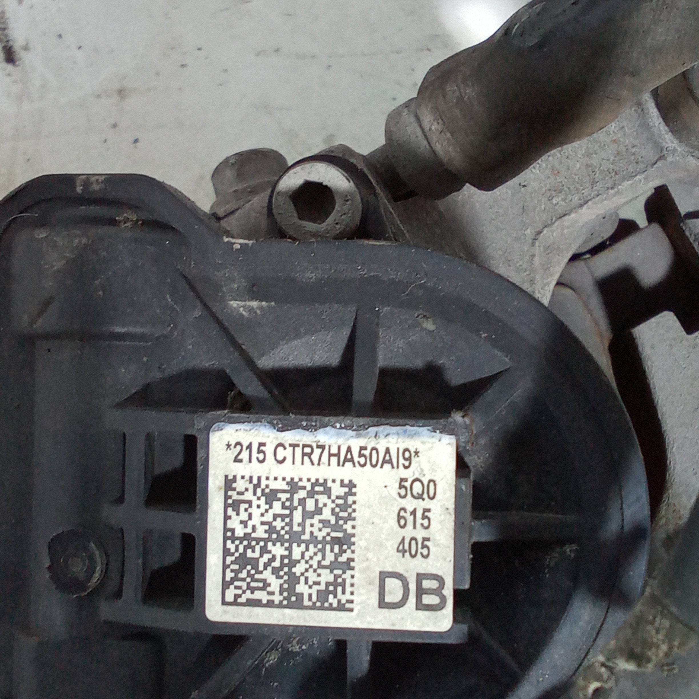 Pinze coppia freni posteriori volkswagen golf 7 con attuatori anno 2012/2019