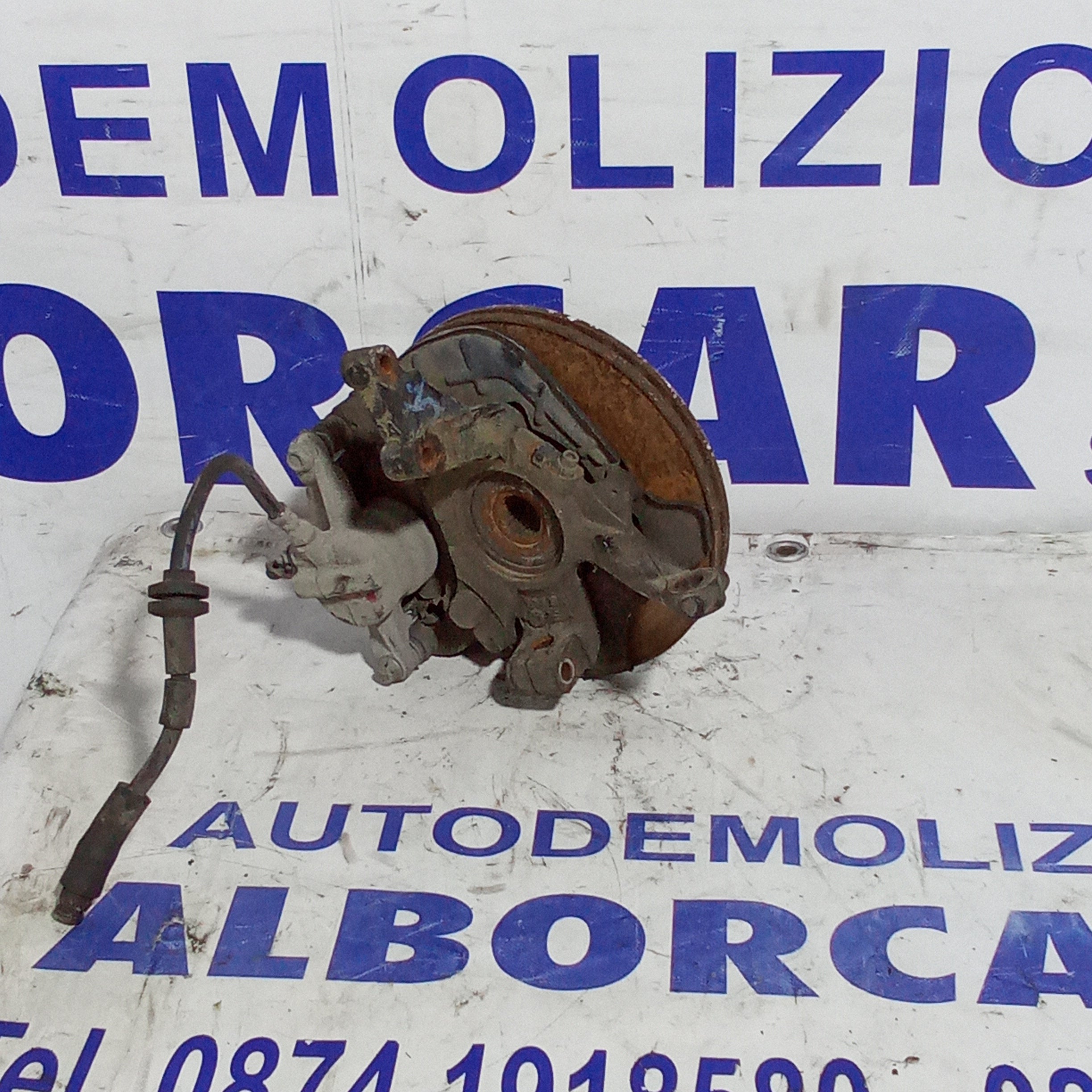 Fusello anteriore destro completo fiat panda 4x4 1.3 mjt anno 2007